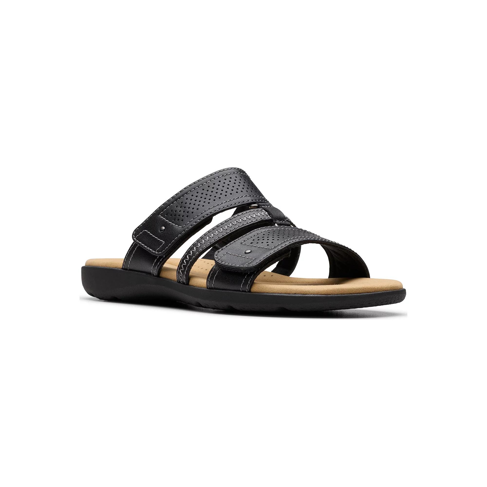 Clarks® Elizabelle Ave Women's Flat Slide Sandals,  Product Image