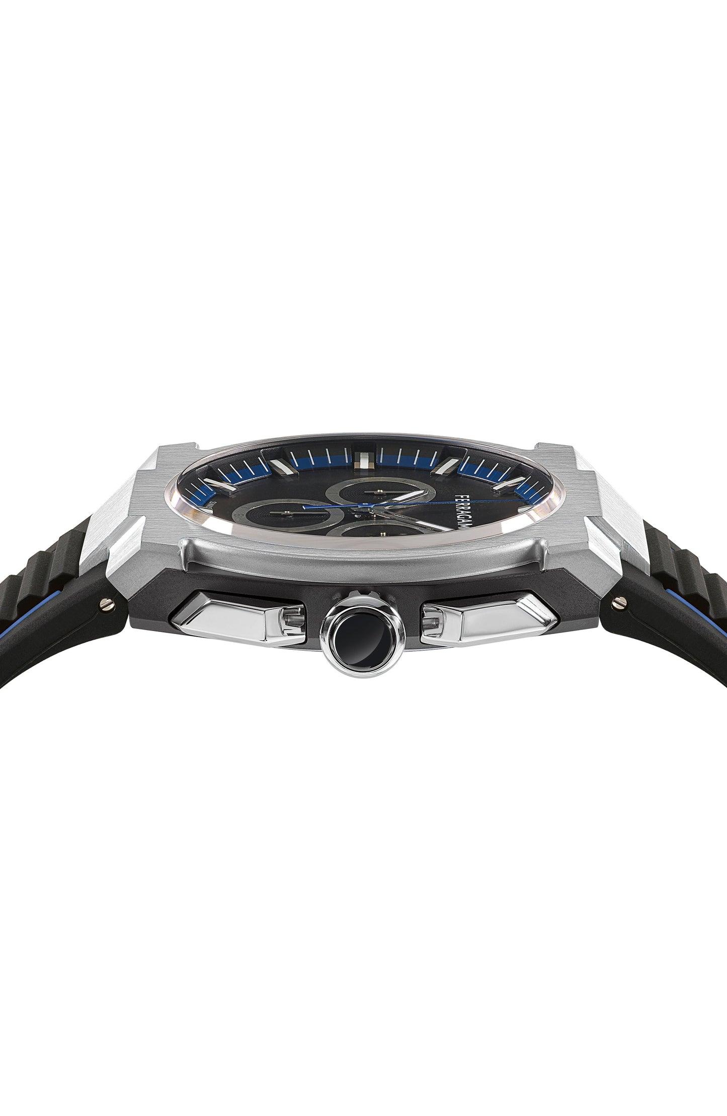 Ferragamo Supreme Chrono Silicone Watch Product Image