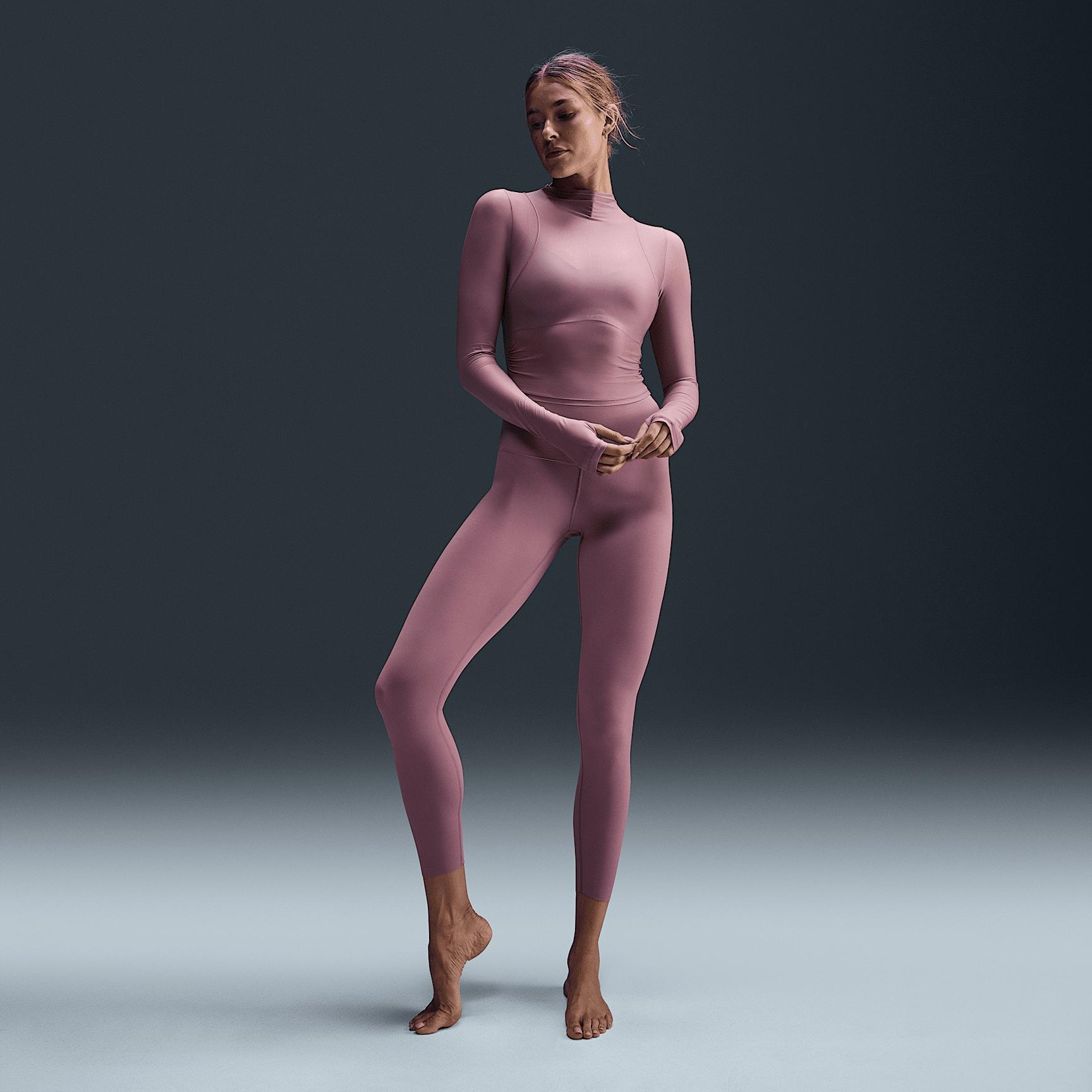 Nike Zenvy Sheer Women's Dri-FIT Long-Sleeve Top Product Image