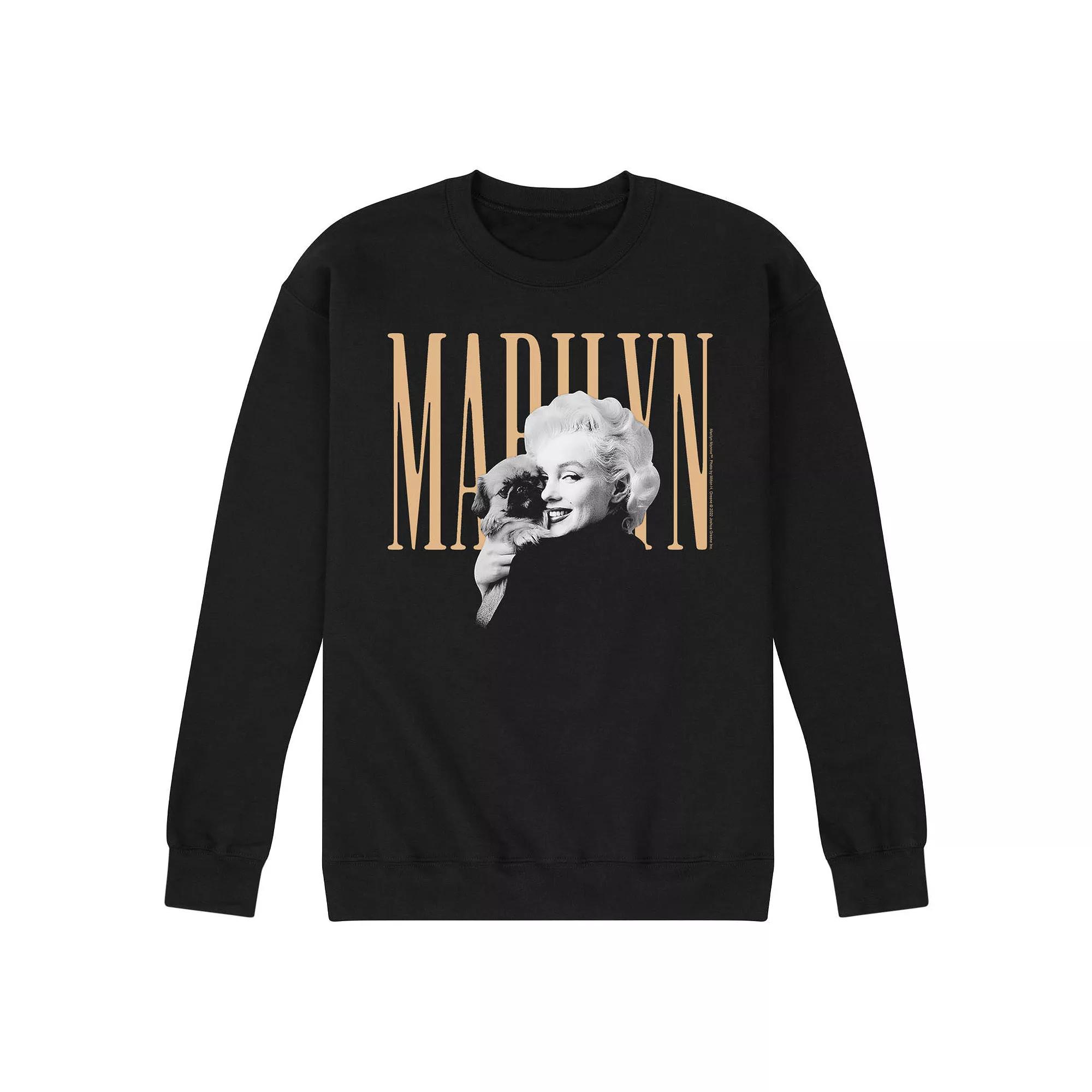 Men's Marilyn Monroe Simple Marilyn Sweatshirt,  Product Image