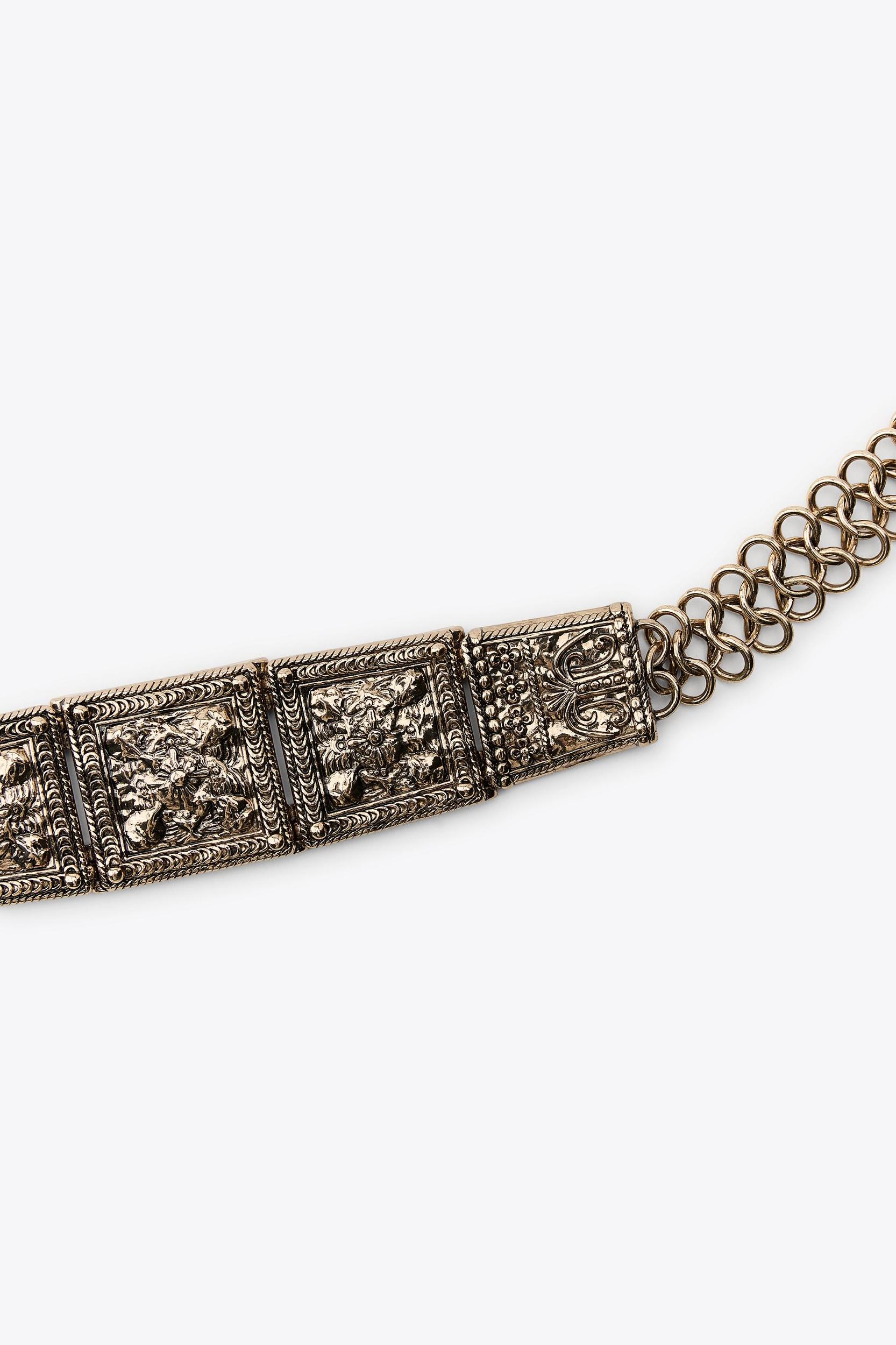 ENGRAVED PIECE LINK BELT Product Image