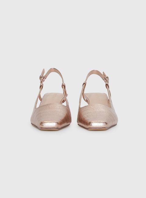 Emmaly Heels Rose Gold Product Image