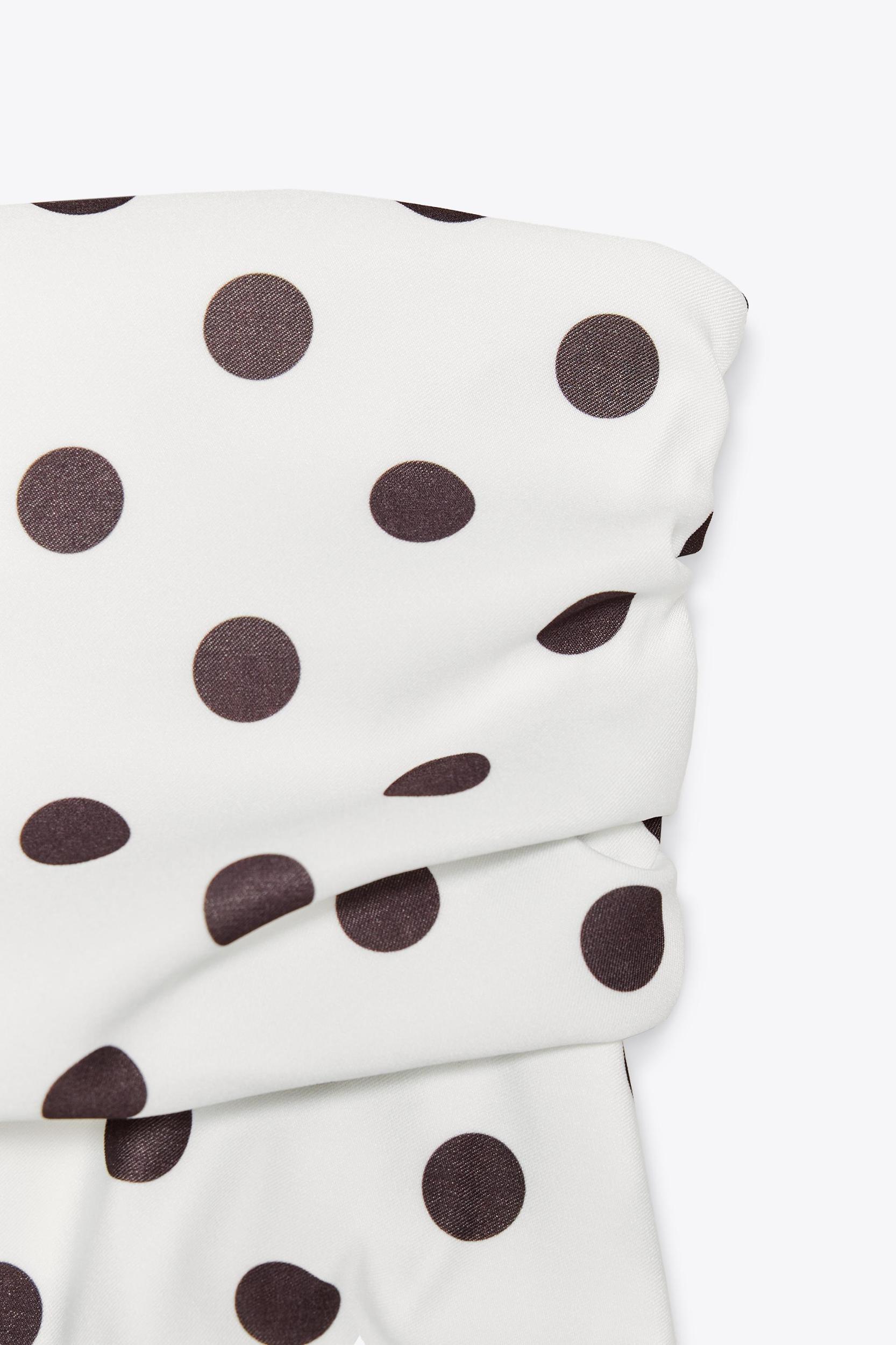 POLKA DOT BANDEAU TOP Product Image