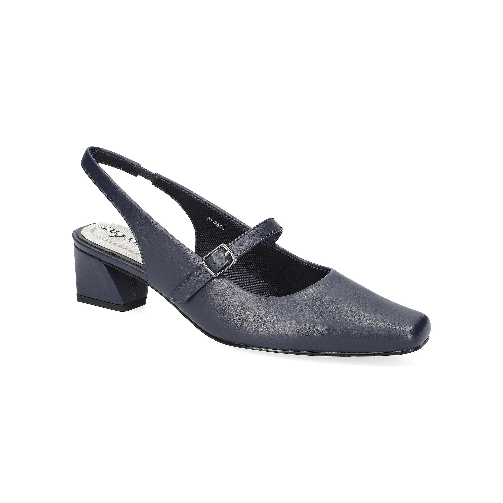 Easy Street Women's Cameo Square Toe Slingback Pumps,  Product Image