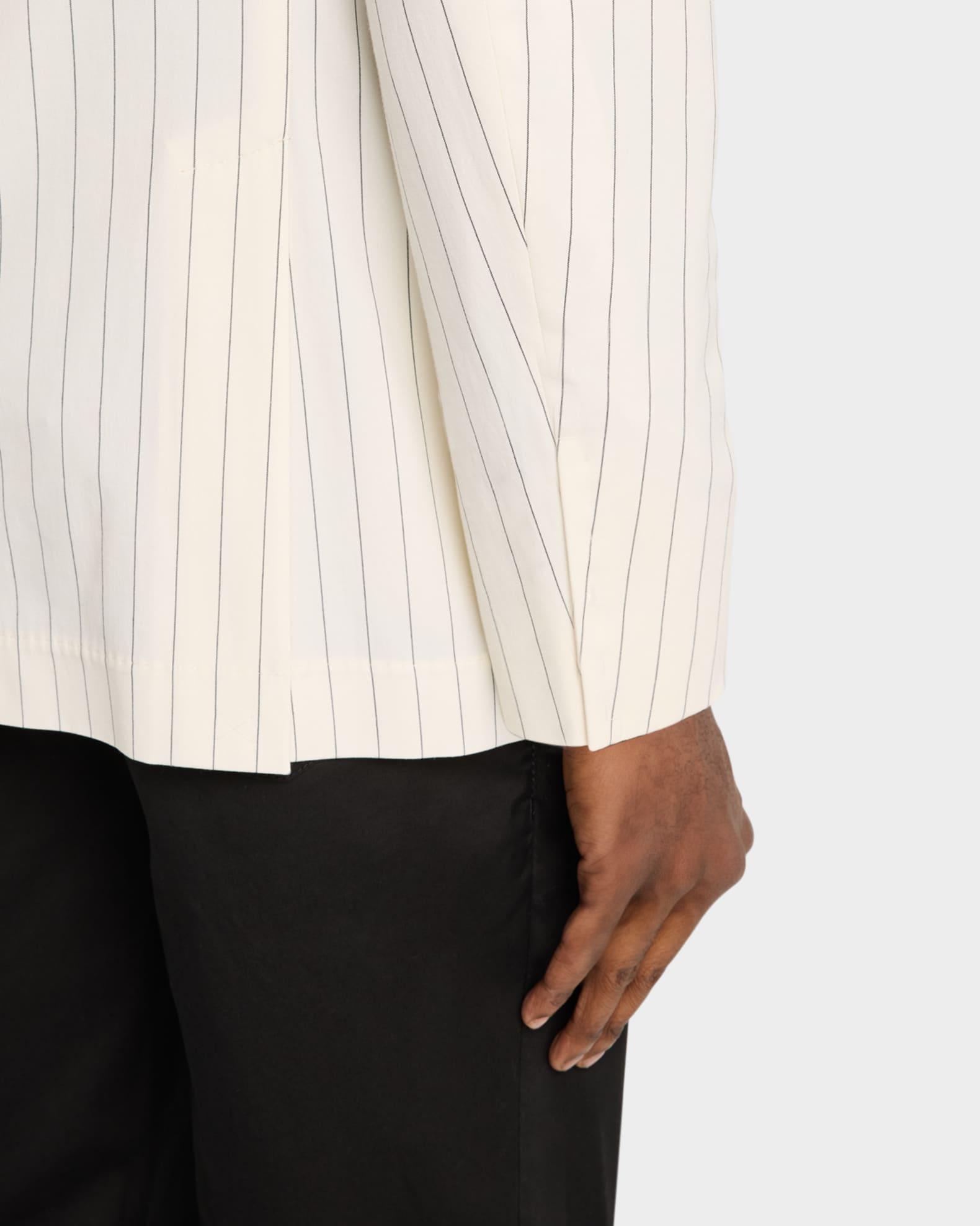 Men's Double-Breasted Pinstripe Sport Coat Product Image