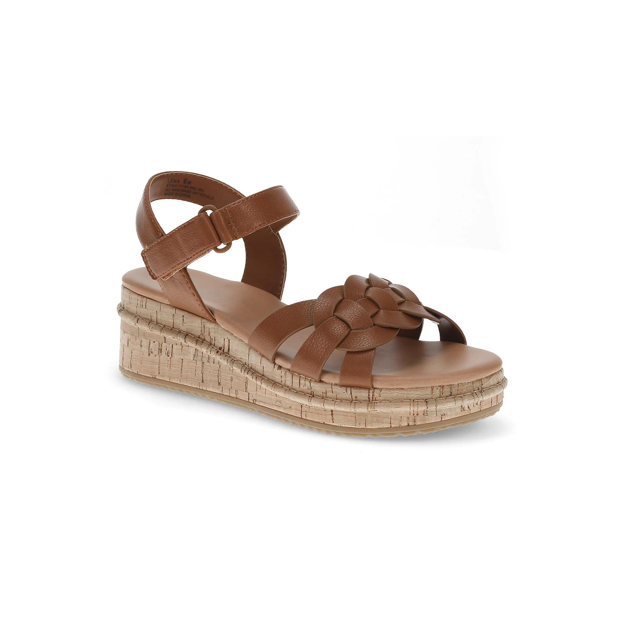 Baretraps Lena Women's Wedge Sandals, Size: 11, Dark Beechnut Product Image