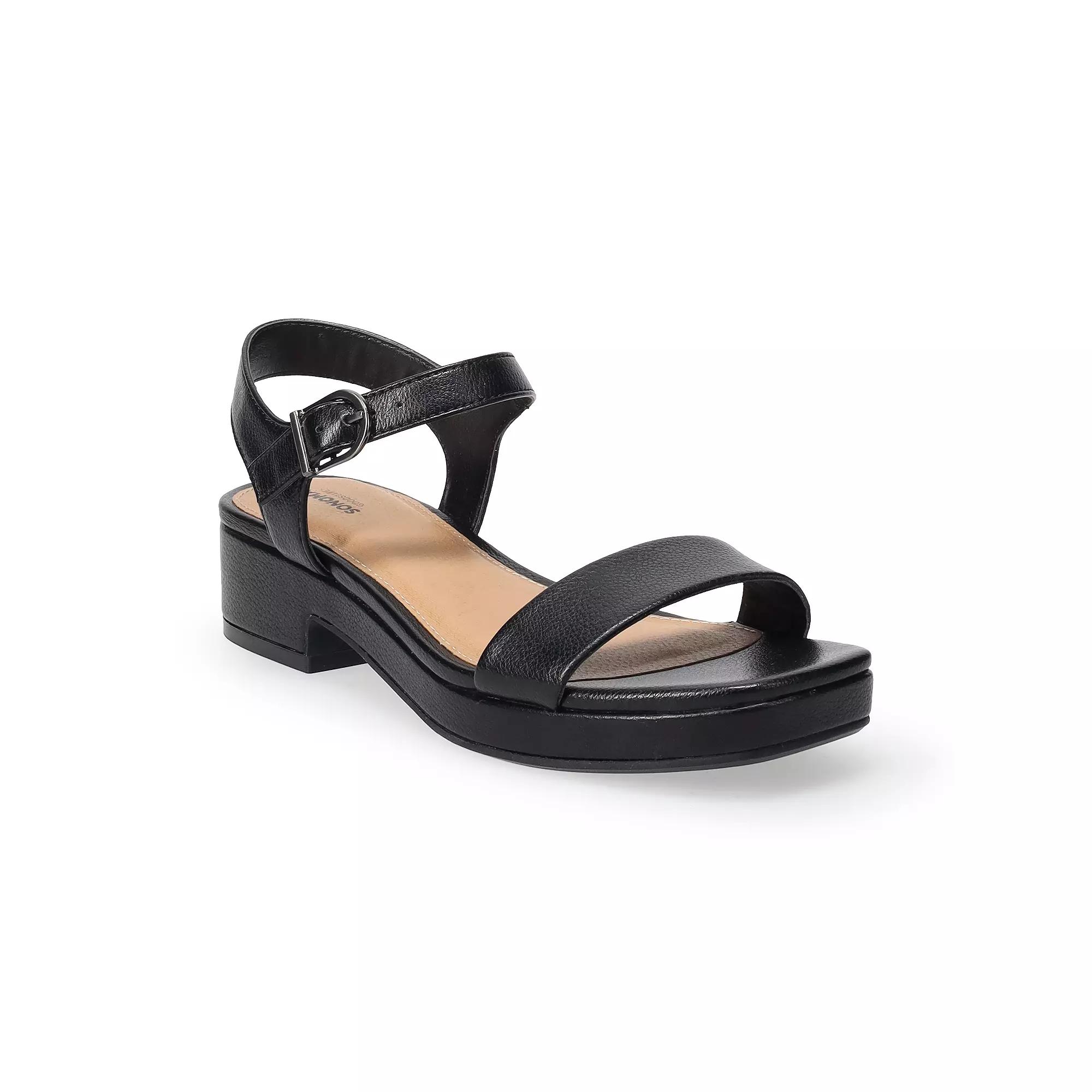 Sonoma Goods For Life® Tosca Women's Platform Sandals, Size: 8.5, Black Product Image