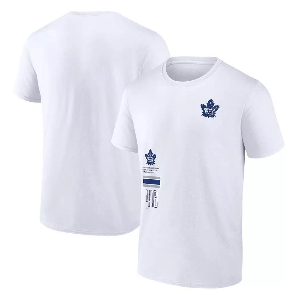 Men's Fanatics Branded White Toronto Maple Leafs Represent T-Shirt,  Product Image