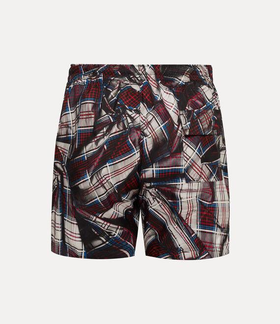 Draped Tartan Surf Boxer Product Image
