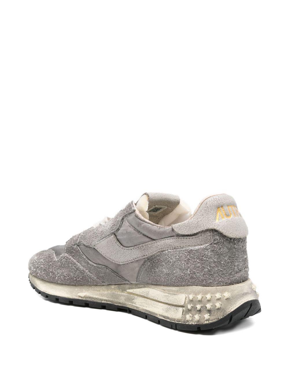 suede-leather sneakers Product Image