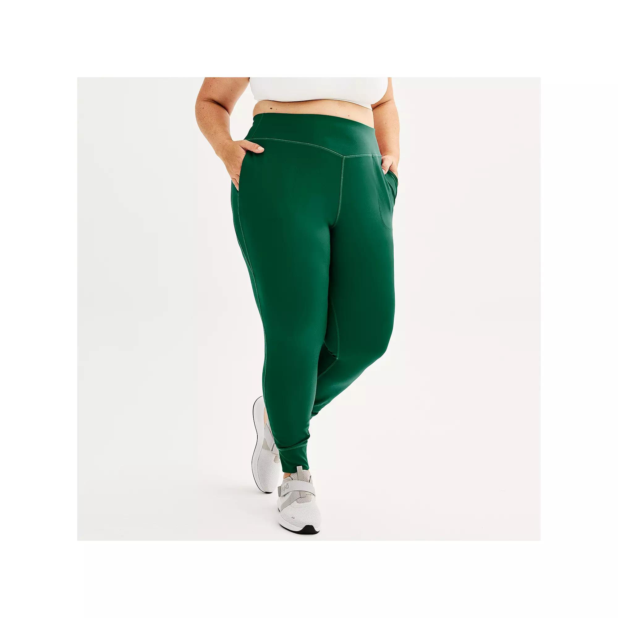 Plus Size Tek Gear® Ultrastretch Joggers, Women's, Size: 1XL, Blue Crayon Product Image