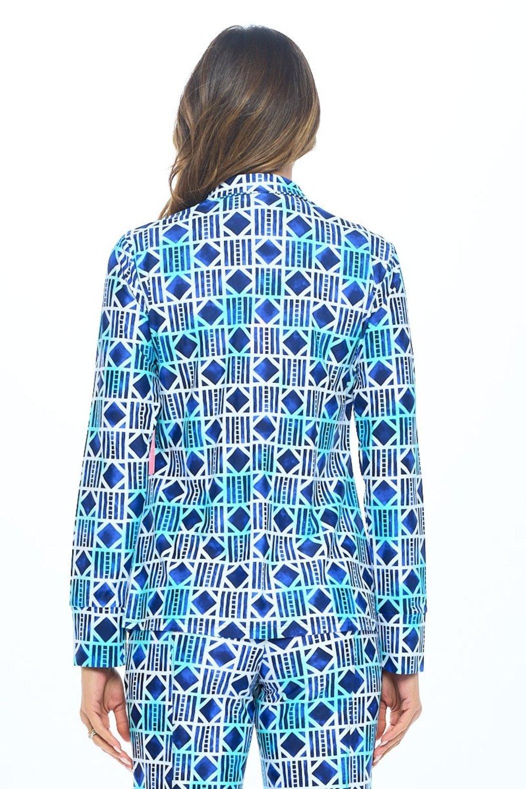 Navy Full-Zip Jacket Product Image