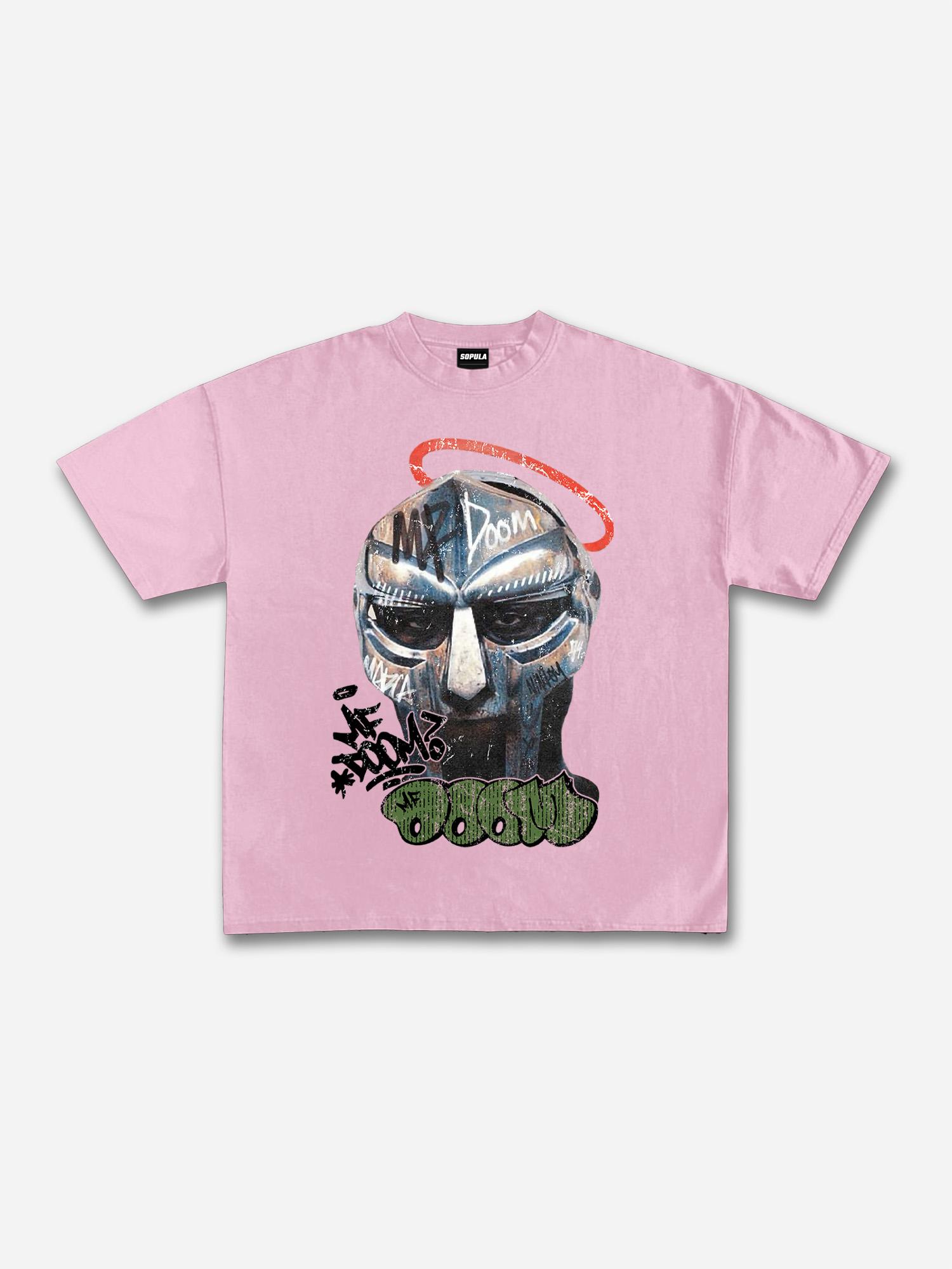 Vintage The Illest Villain Mf Doom Graphic Print Cotton T-Shirt Product Image