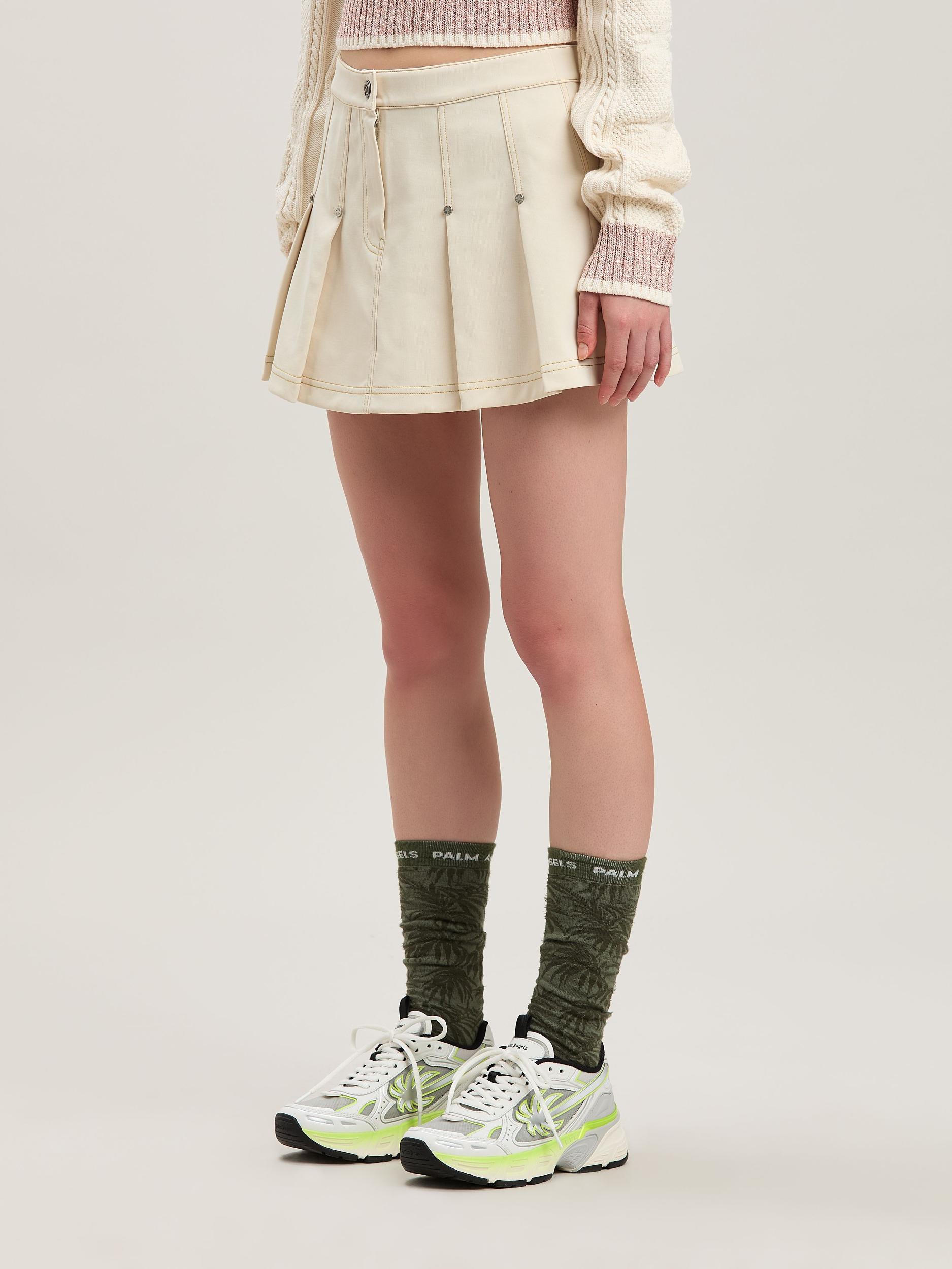 VINTAGE PLEATED MINI SKIRT Product Image