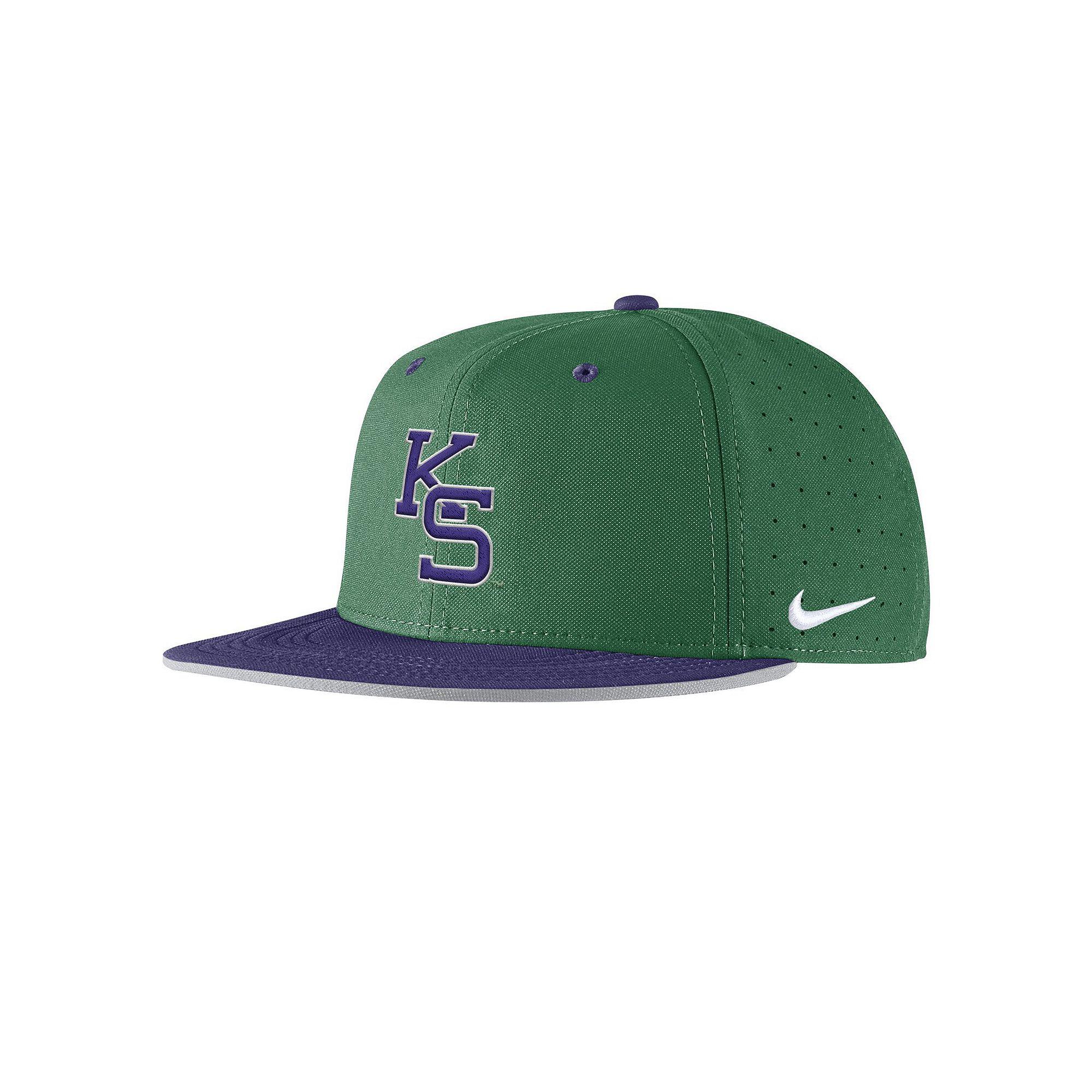Men's Nike Purple Kansas State Wildcats 2025 On-Field True Performance Baseball Fitted Hat,  Product Image