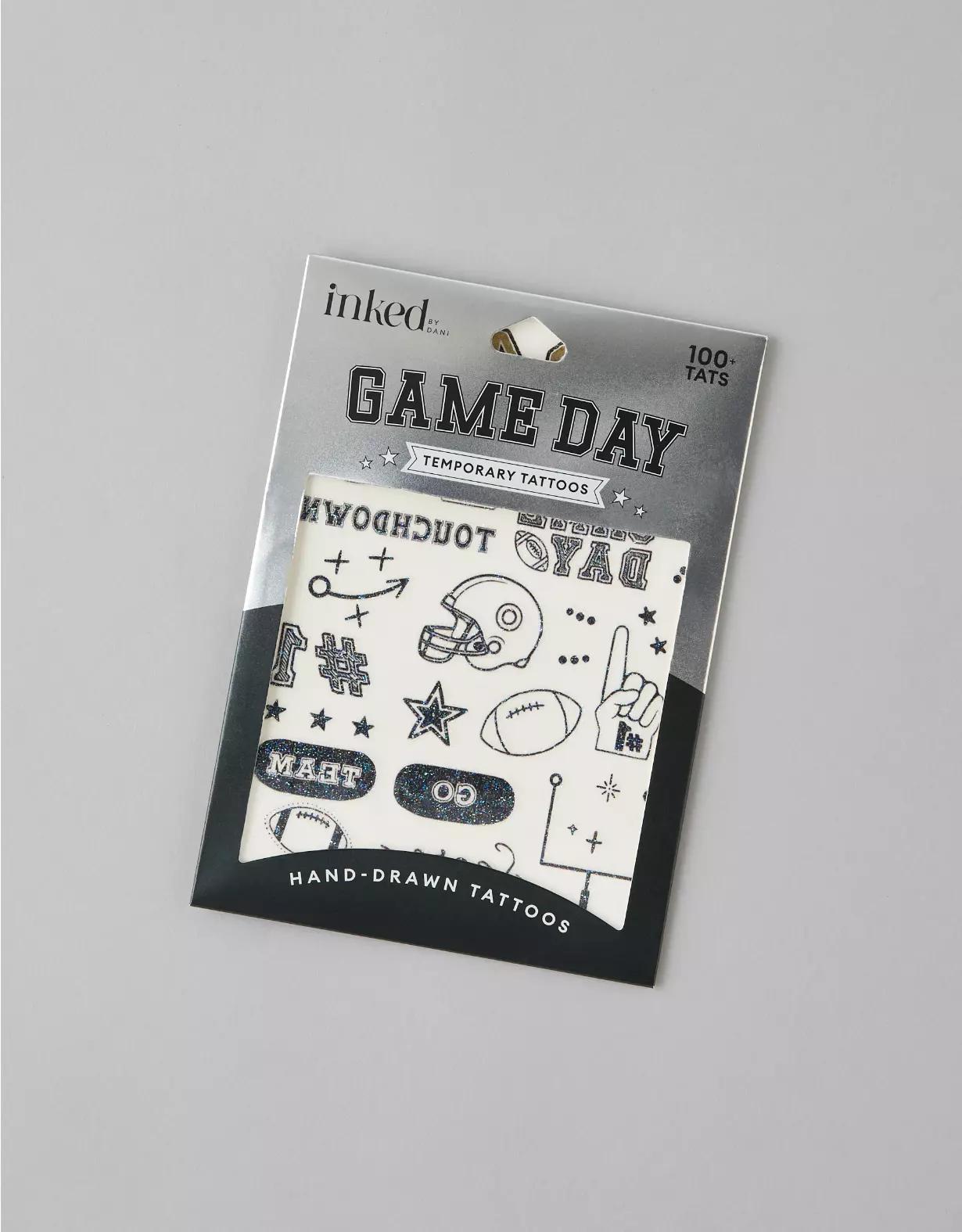 Inked By Dani Game Day Face Tattoos Product Image