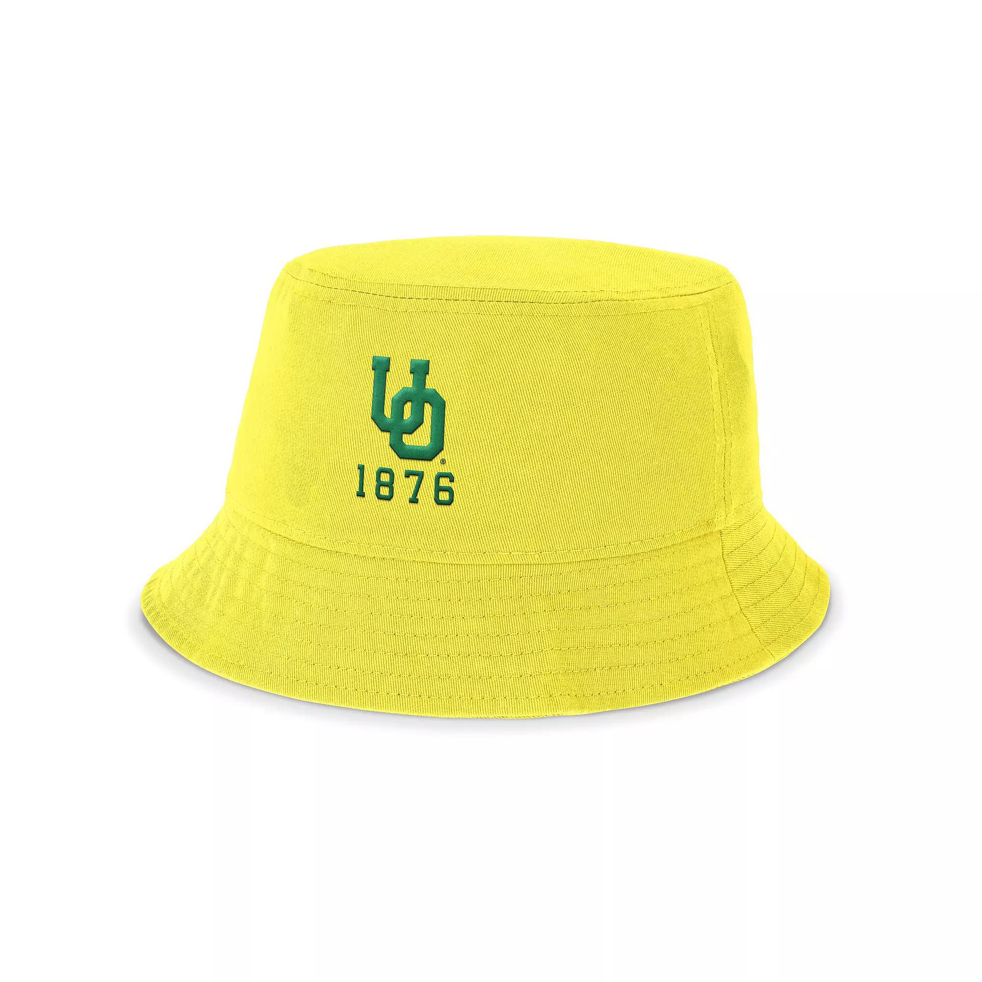 Men's Nike Yellow Oregon Ducks Legacy Apex Bucket Hat,  Product Image