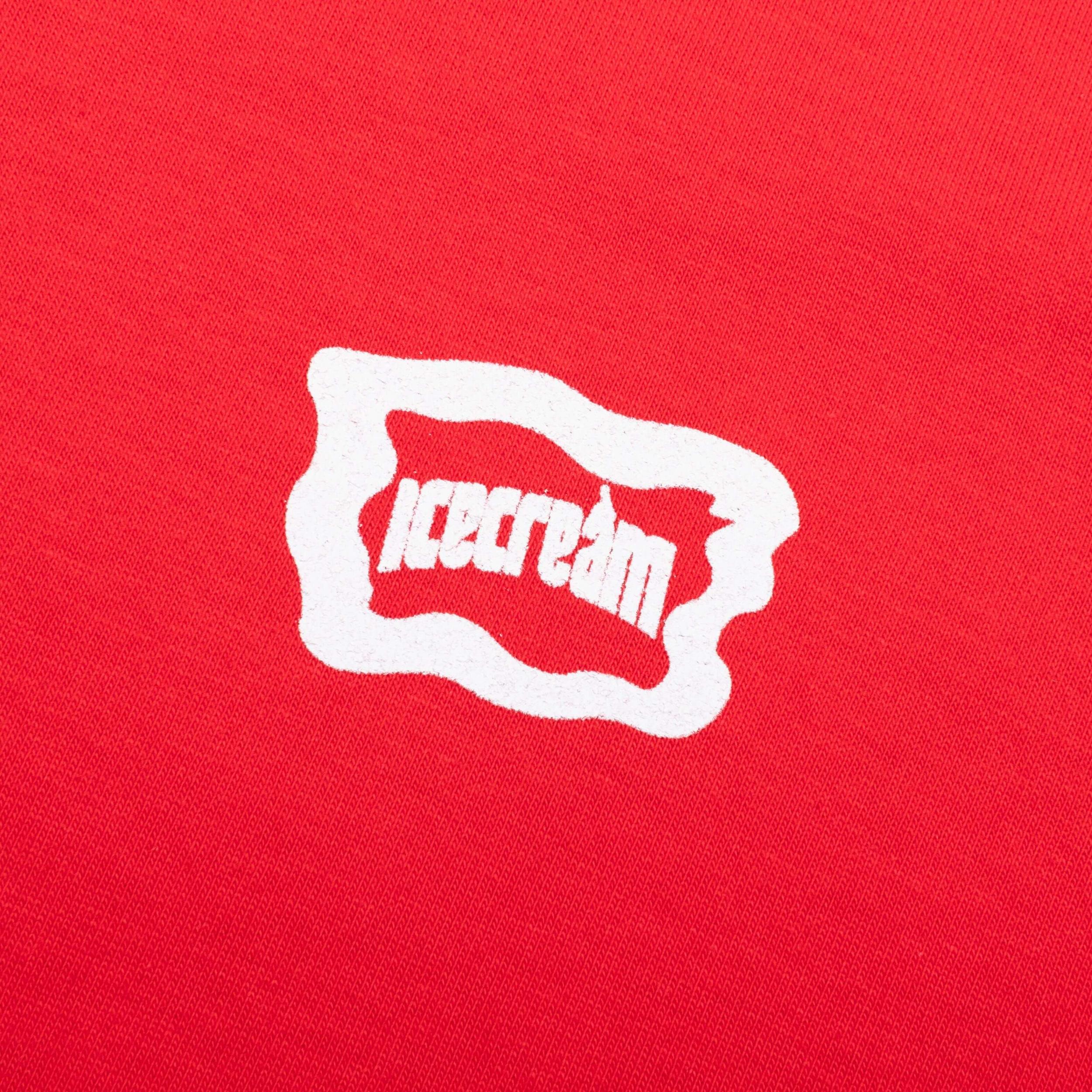 Feature x Icecream Rings Hoodie - Tomato Red Male Product Image