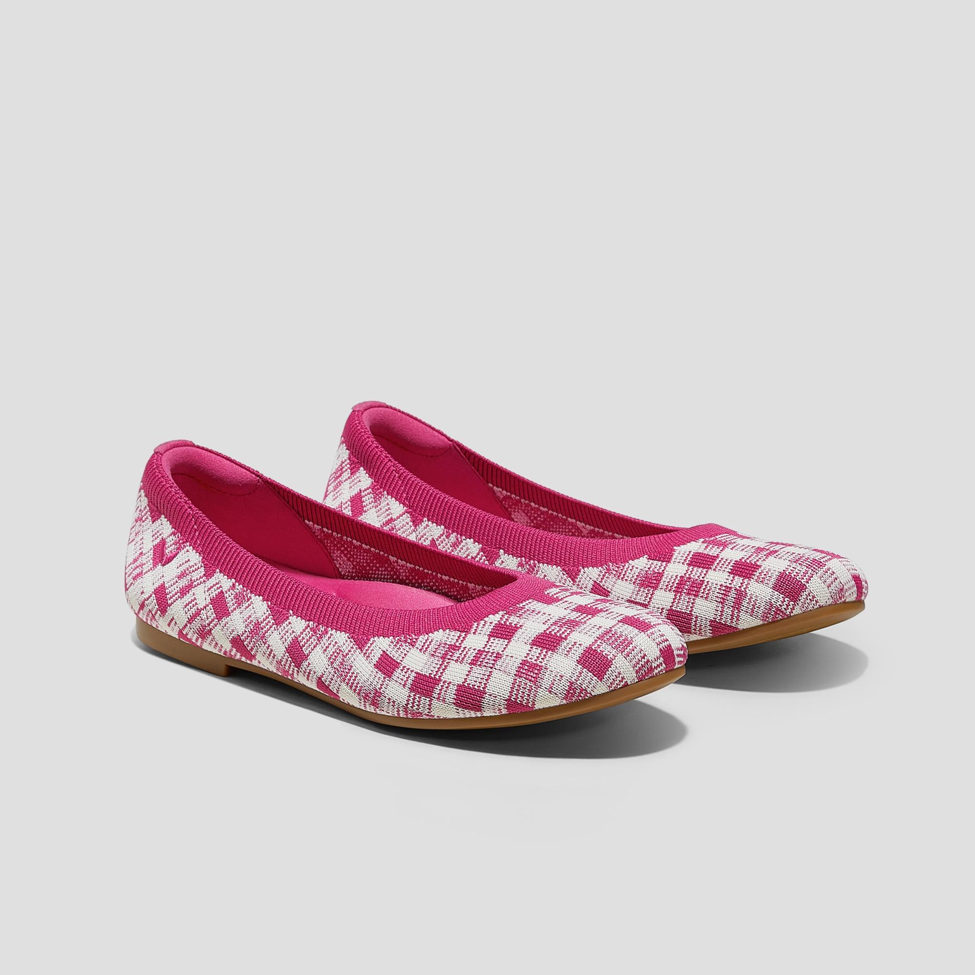 Water-Repellent Round-Toe Walking Flats (Claire Walker) Product Image