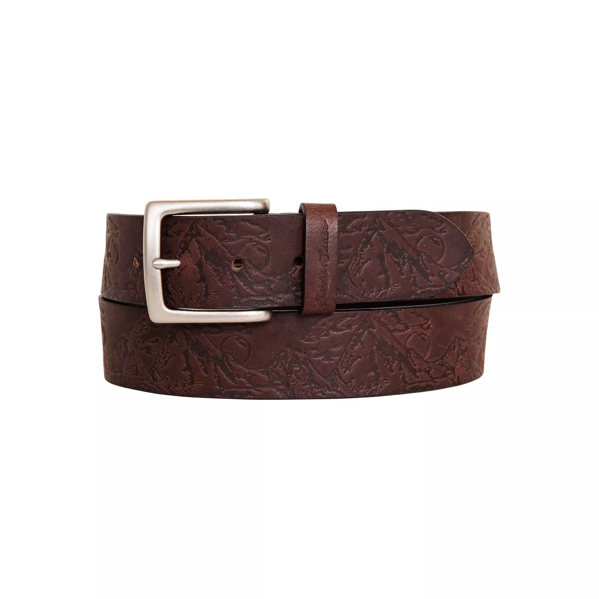 Men's Eddie Bauer 1.45-in. Debossed Live Your Adventure Belt,  Product Image