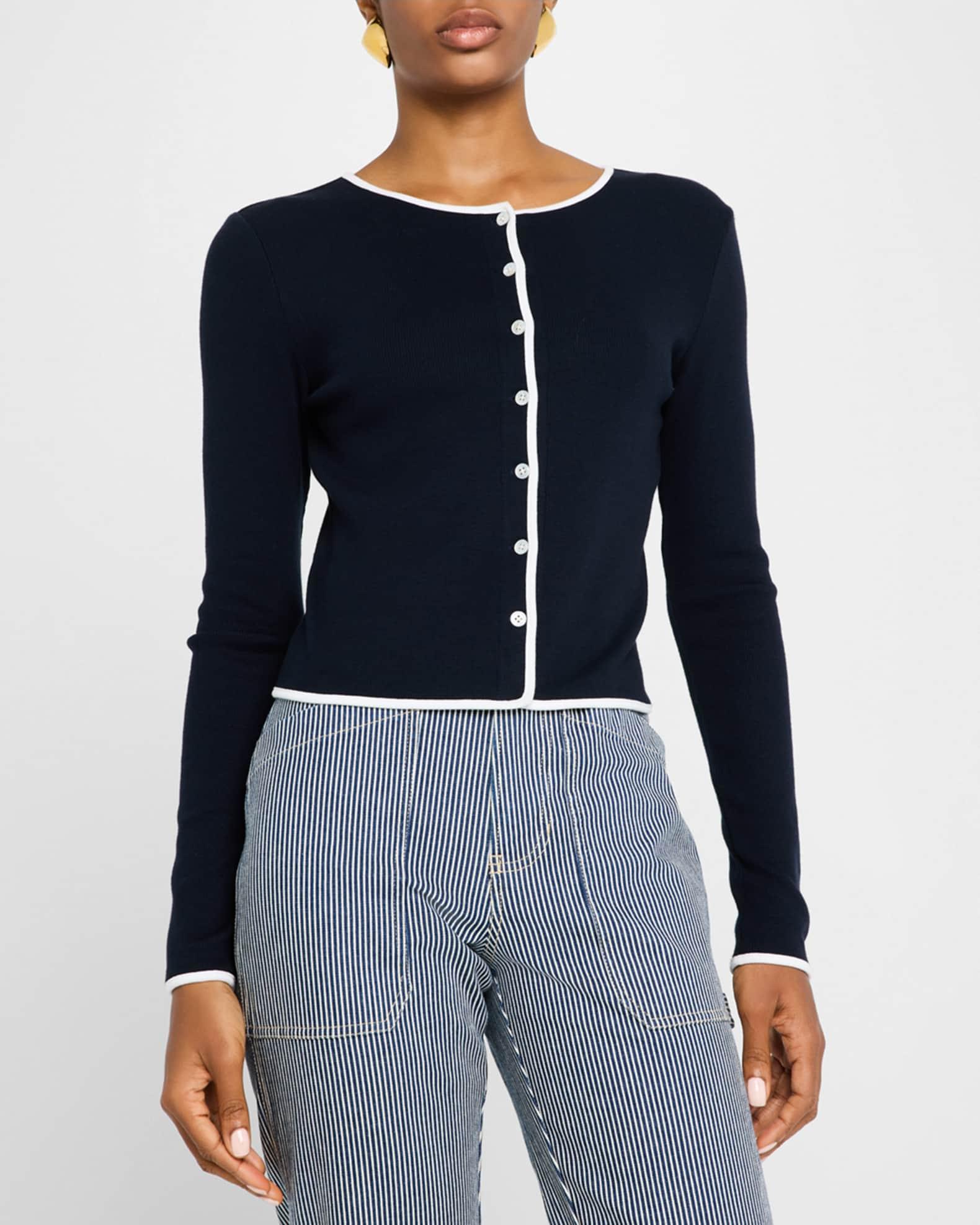 Wilmer Contrast Trim Cardigan Product Image