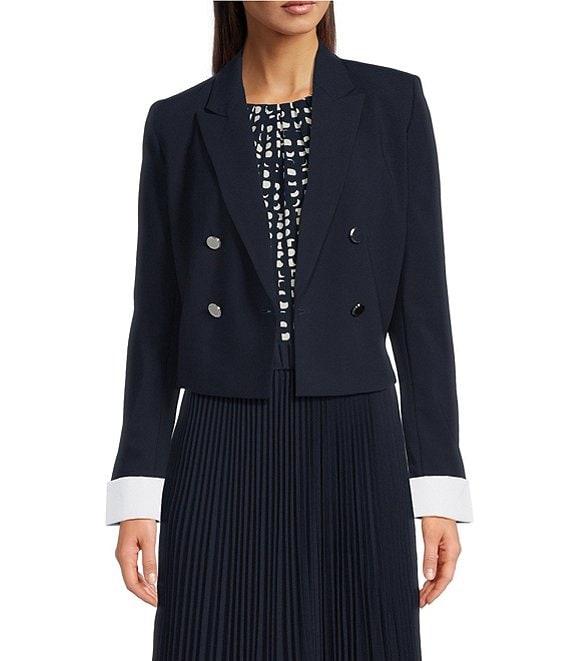 Calvin Klein Double Breasted Cropped Jacket Product Image