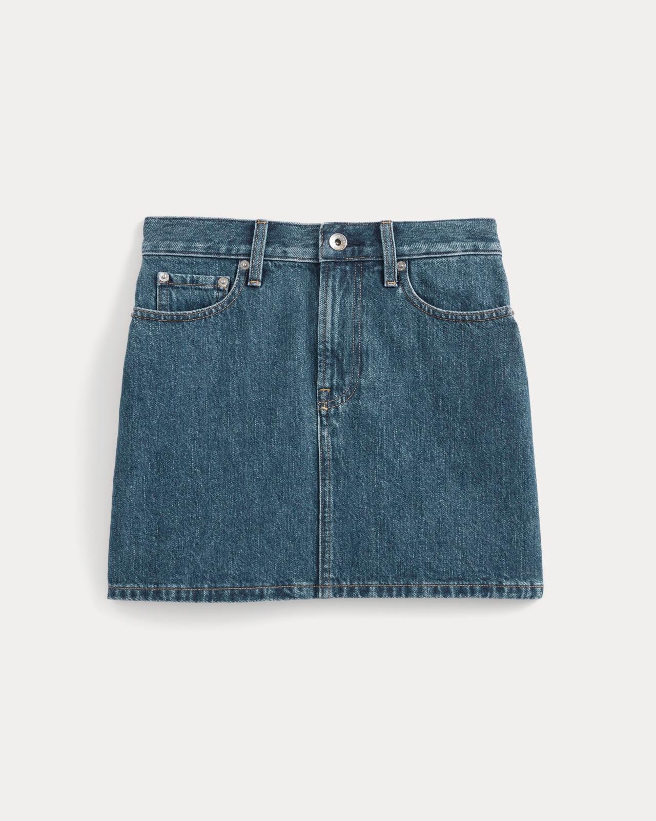 Womens Denim Mini Skirt by Everlane Product Image