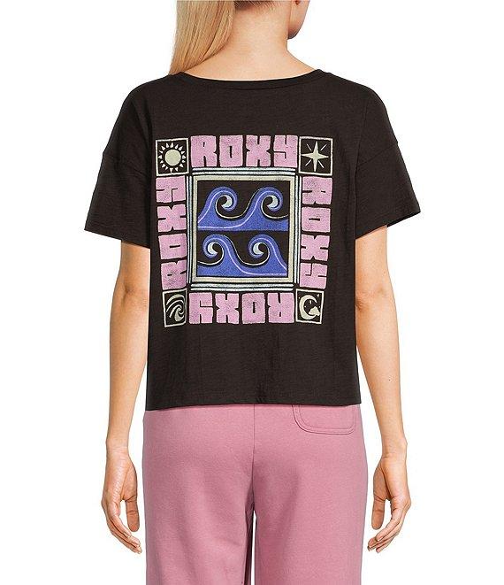 Roxy Wave Block Short Sleeve Graphic T-Shirt Product Image