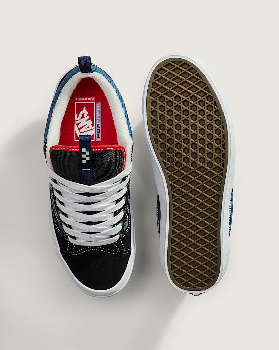 Skate Old Skool 36+ Shoe in Navy / Black| Vans US Product Image