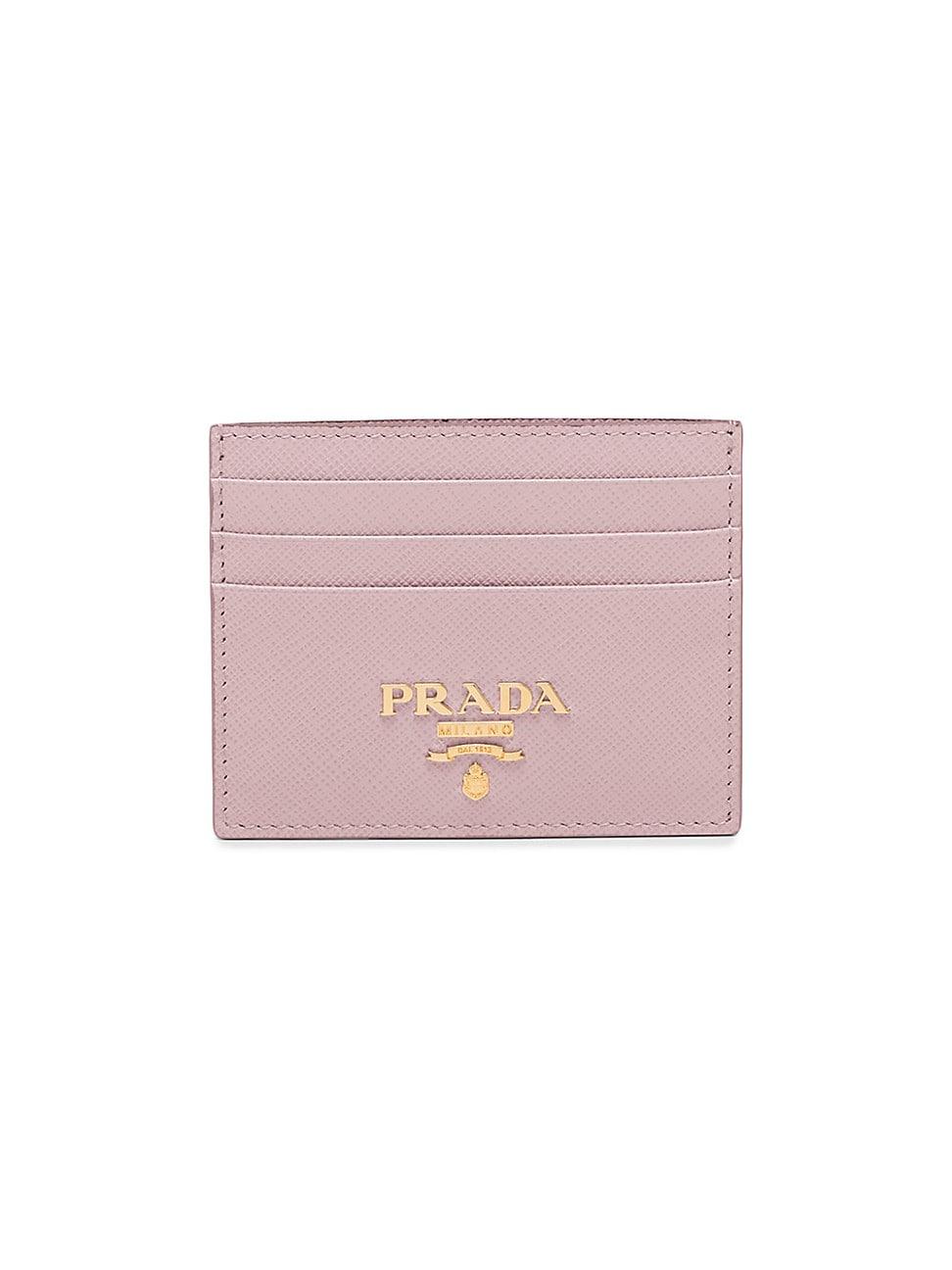 Logo Leather Card Holder Product Image