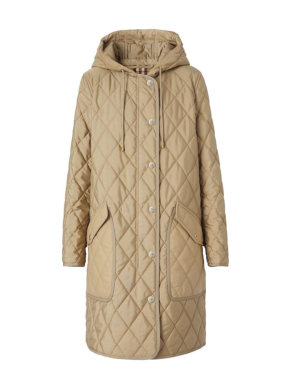 Womens Roxby Archive Quilted Logo Jacket Product Image