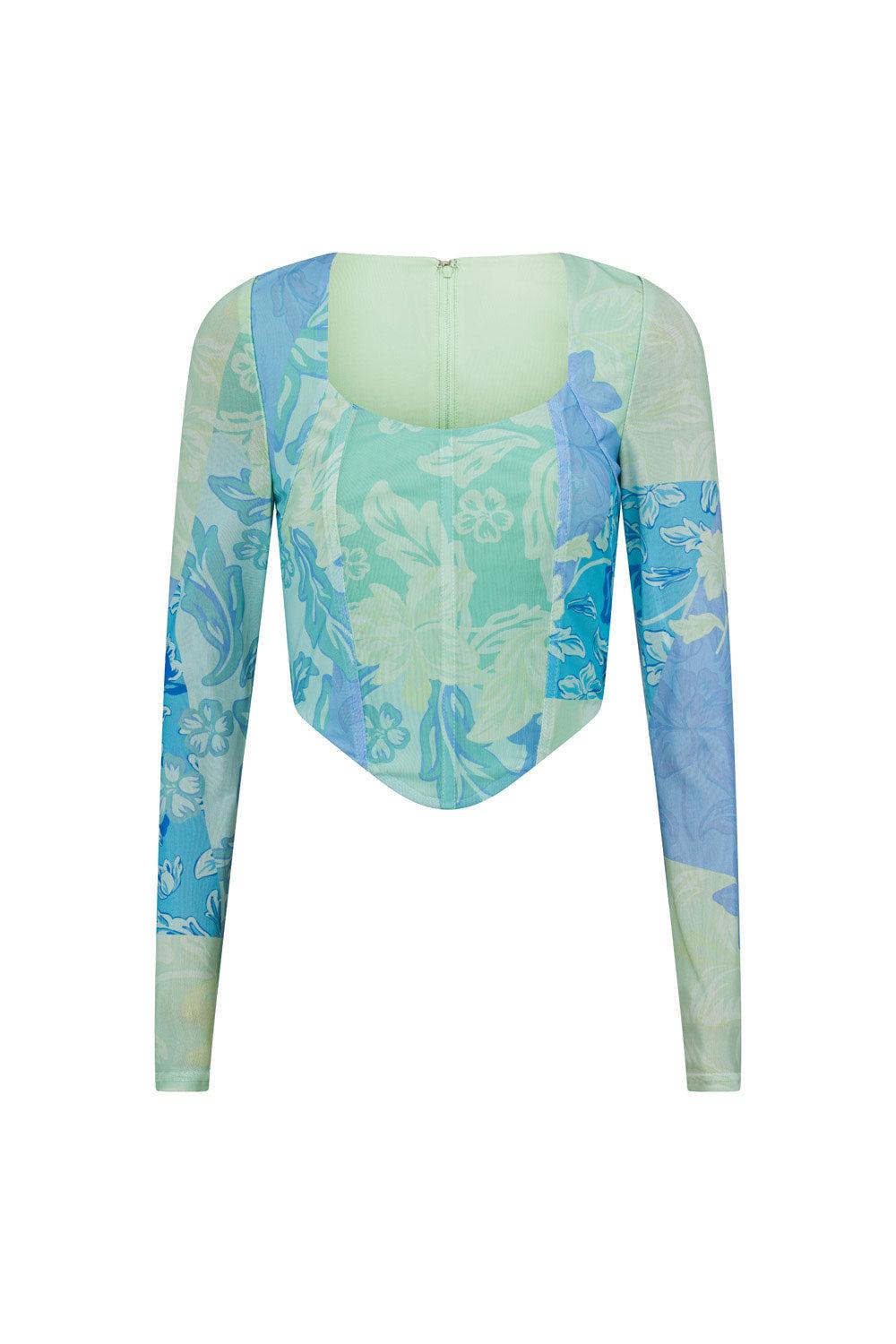Ellamay Top - Blue Product Image