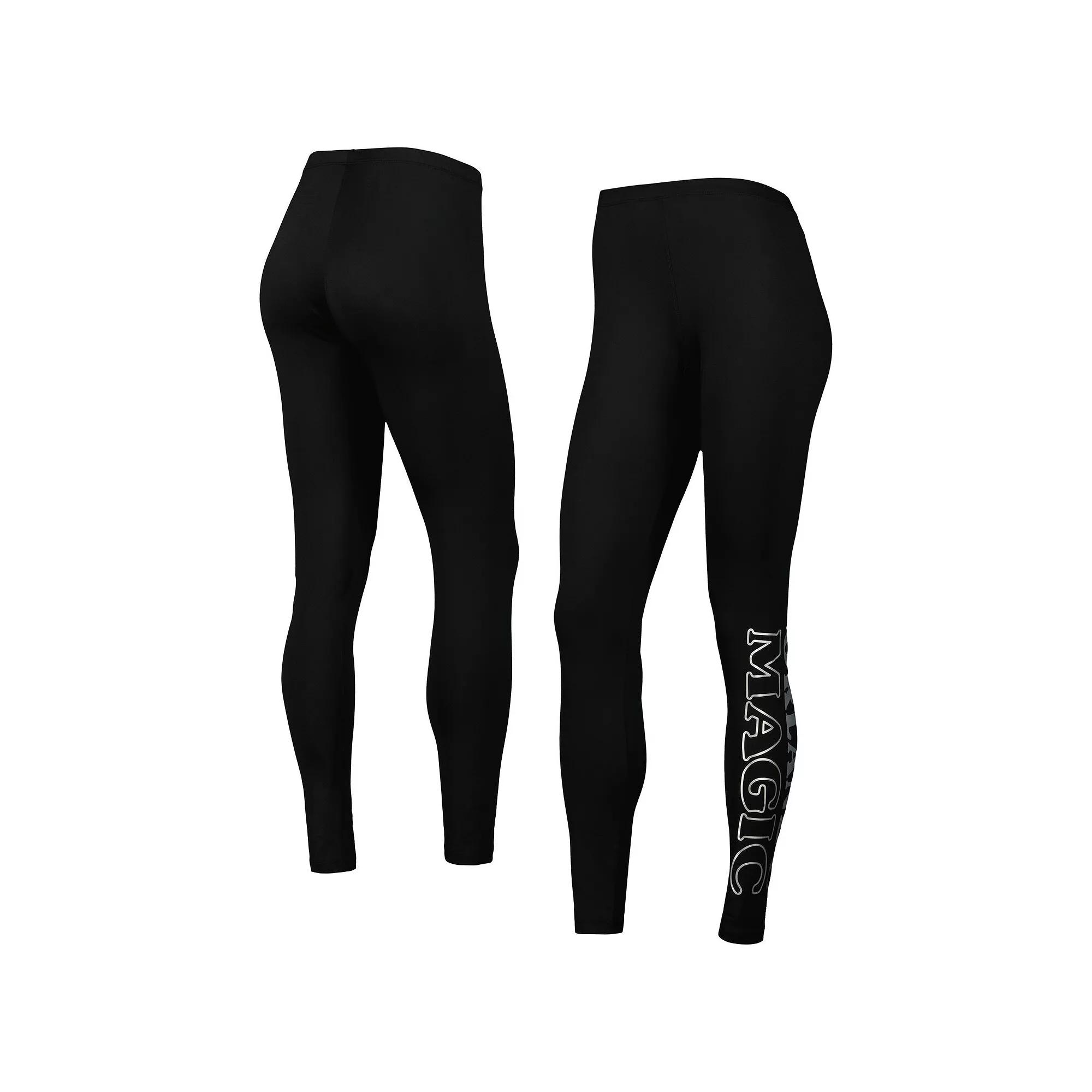 Women's G-III 4Her by Carl Banks Black Orlando Magic Stadium Leggings,  Product Image