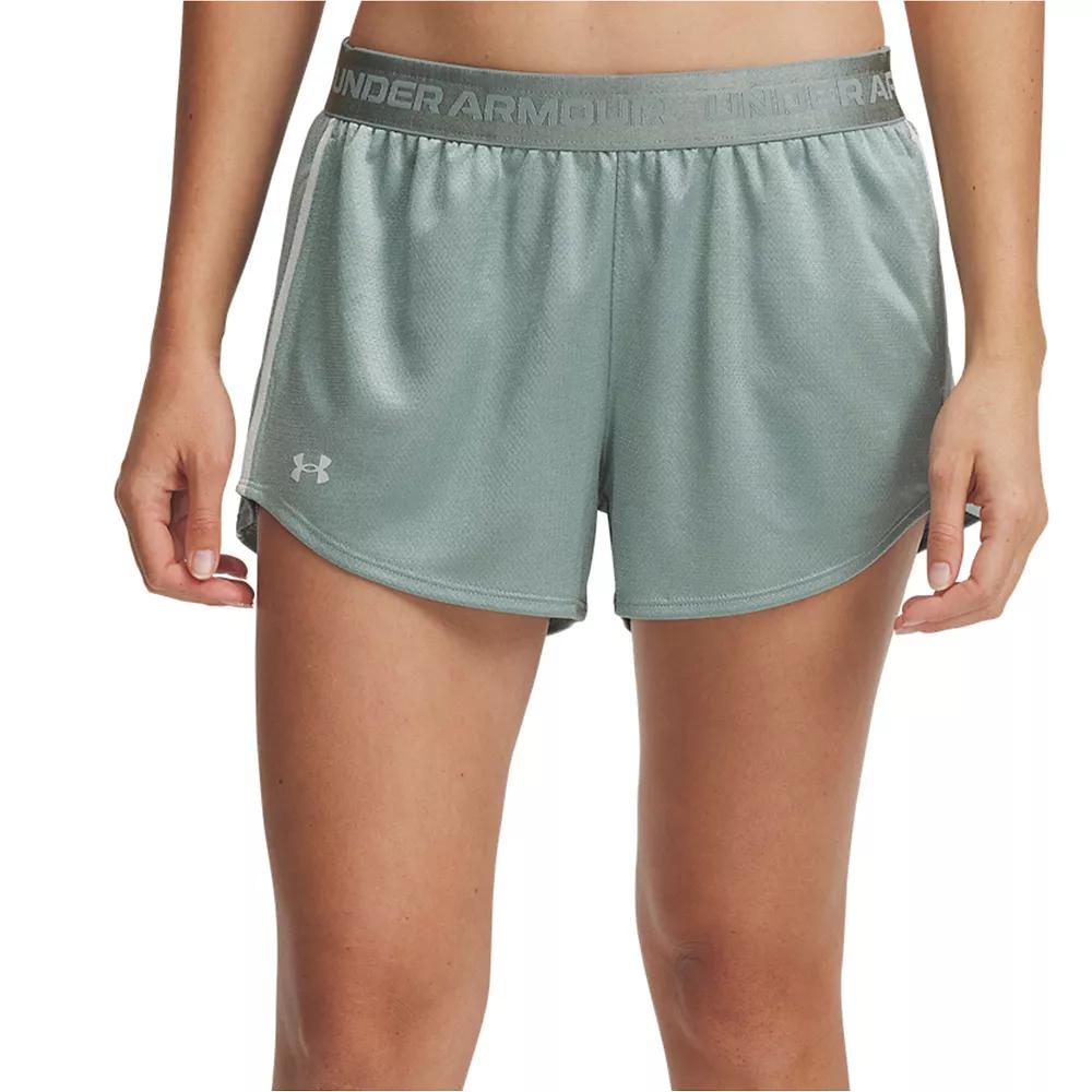 Women's Under Armour Tech™ Play Up Shine Shorts, Size: XL, Silica Green Product Image