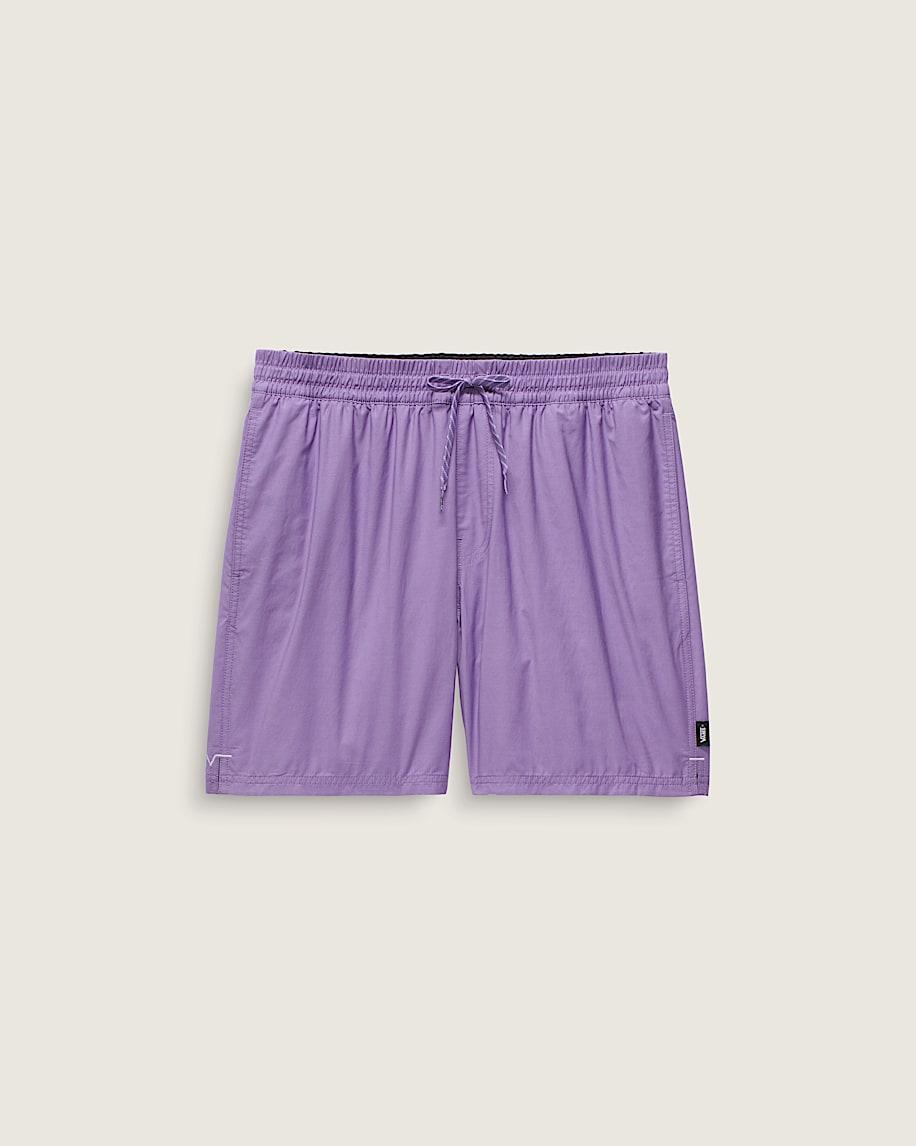 Primary Solid Elastic 17'' Boardshorts in Purple Haze| Vans US Product Image