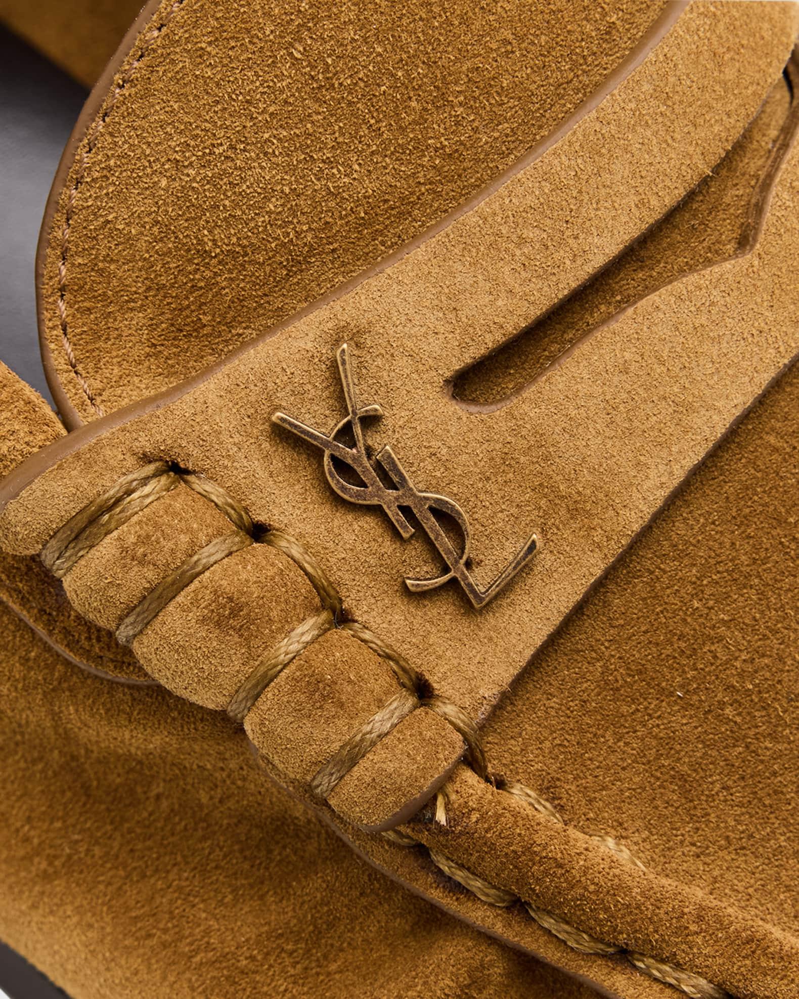 Le Suede YSL Penny Loafers Product Image