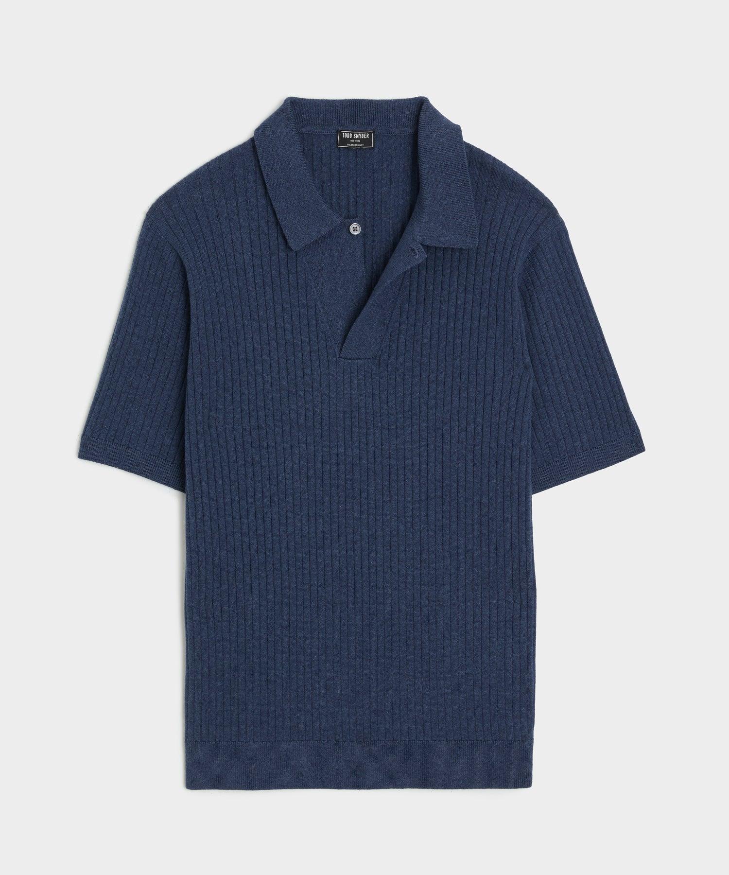 Cotton-Cashmere Sweater Polo Product Image