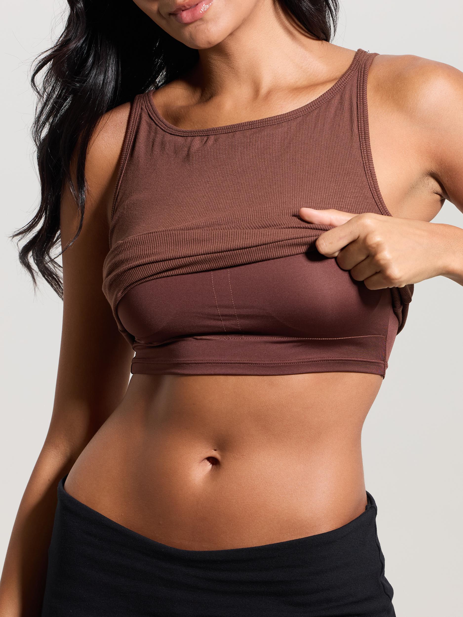 Ribbed Dainty Boat Neck Brami Product Image