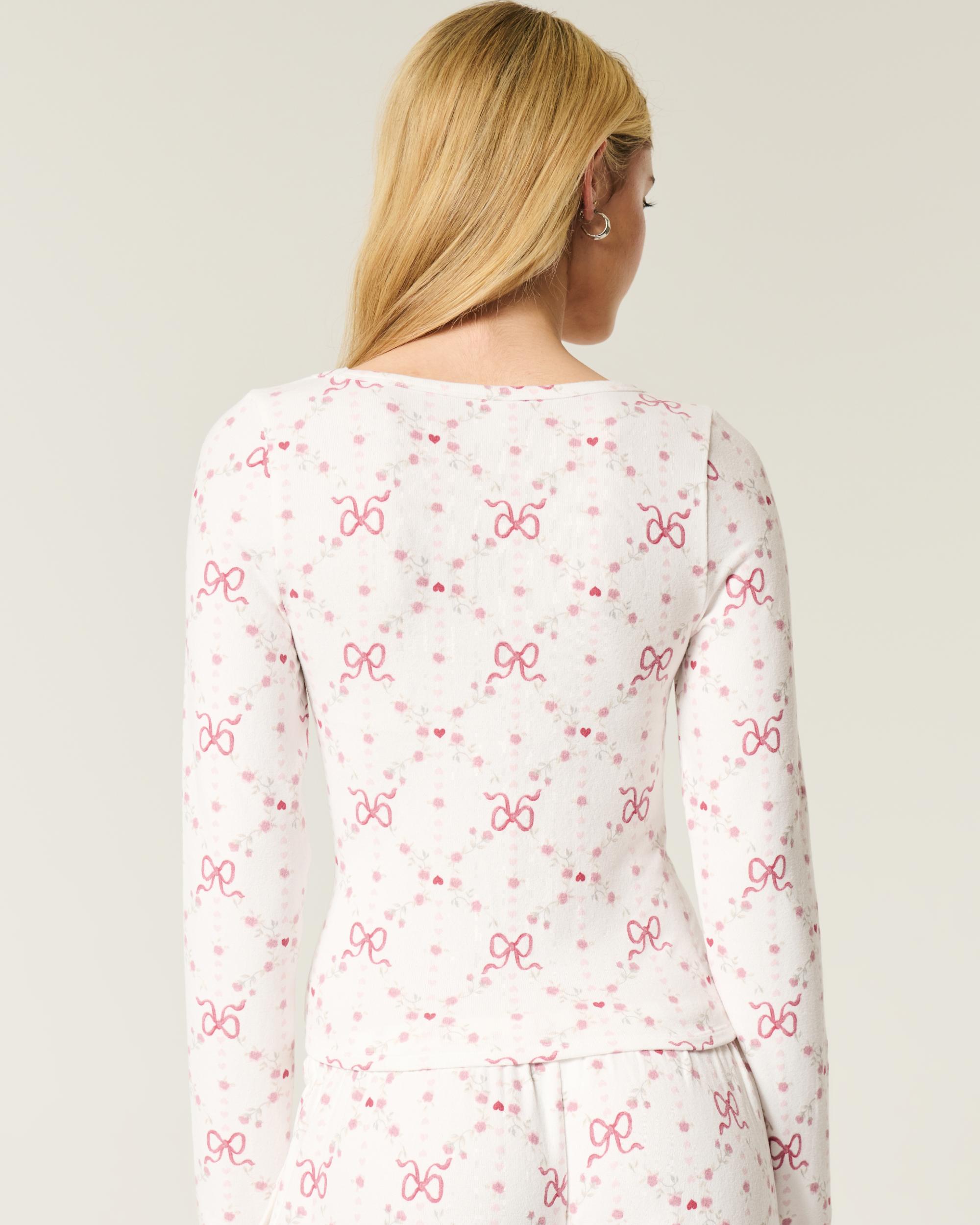 Cozy Long-Sleeve Scoop Top Product Image