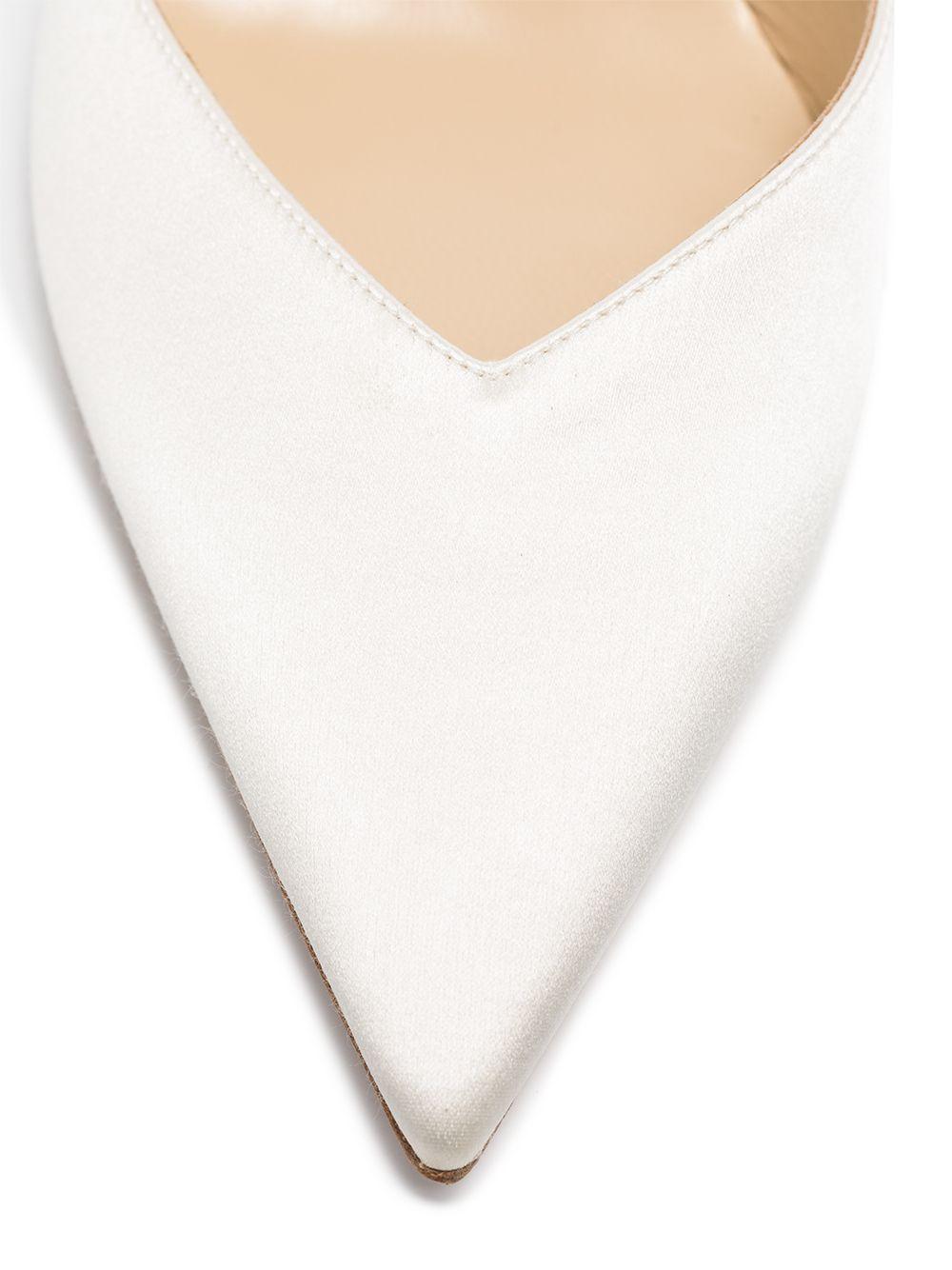 Saeda 100mm crystal-anklet pumps Product Image