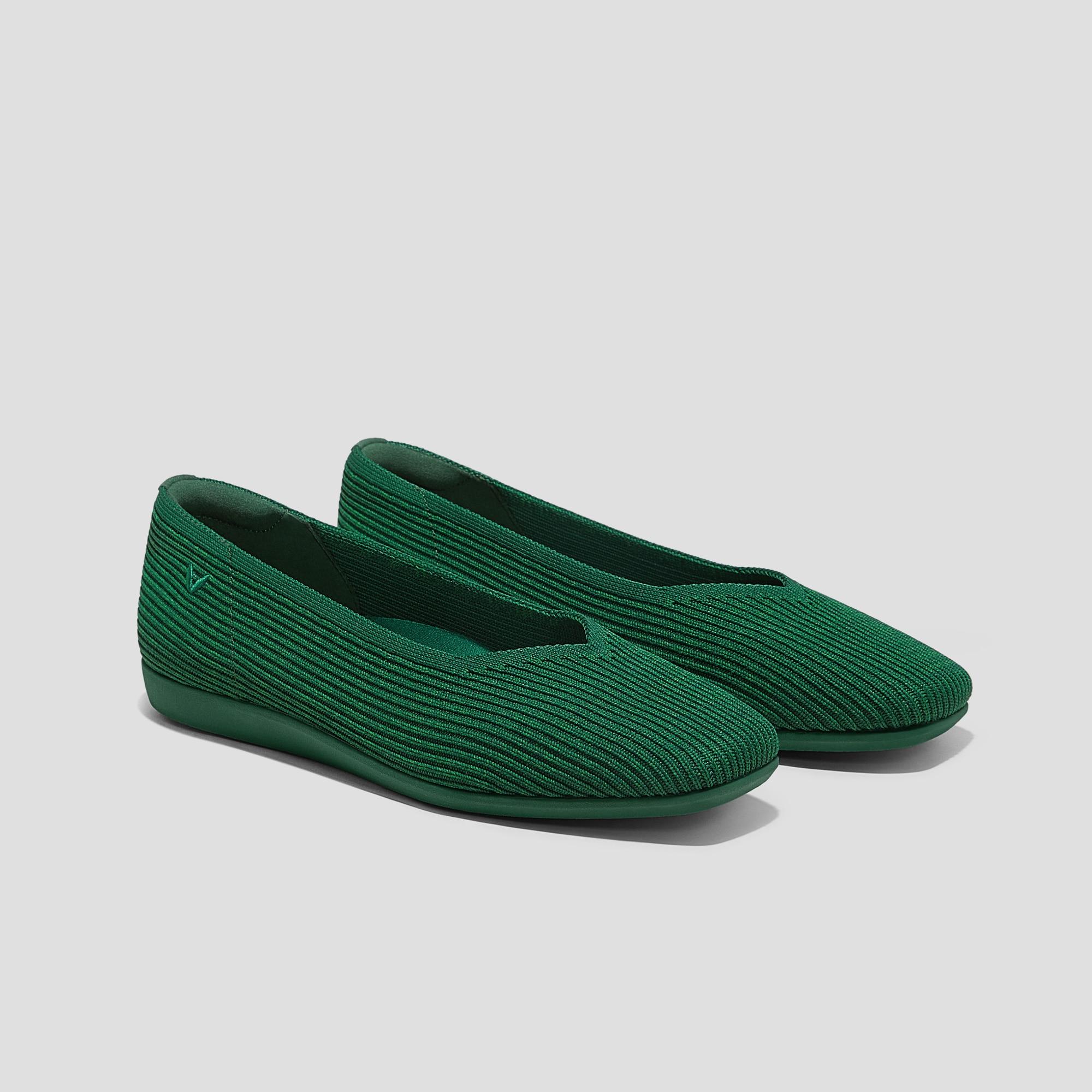 Lightweight Square-Toe V-Cut Flats (Margot Walker) Product Image