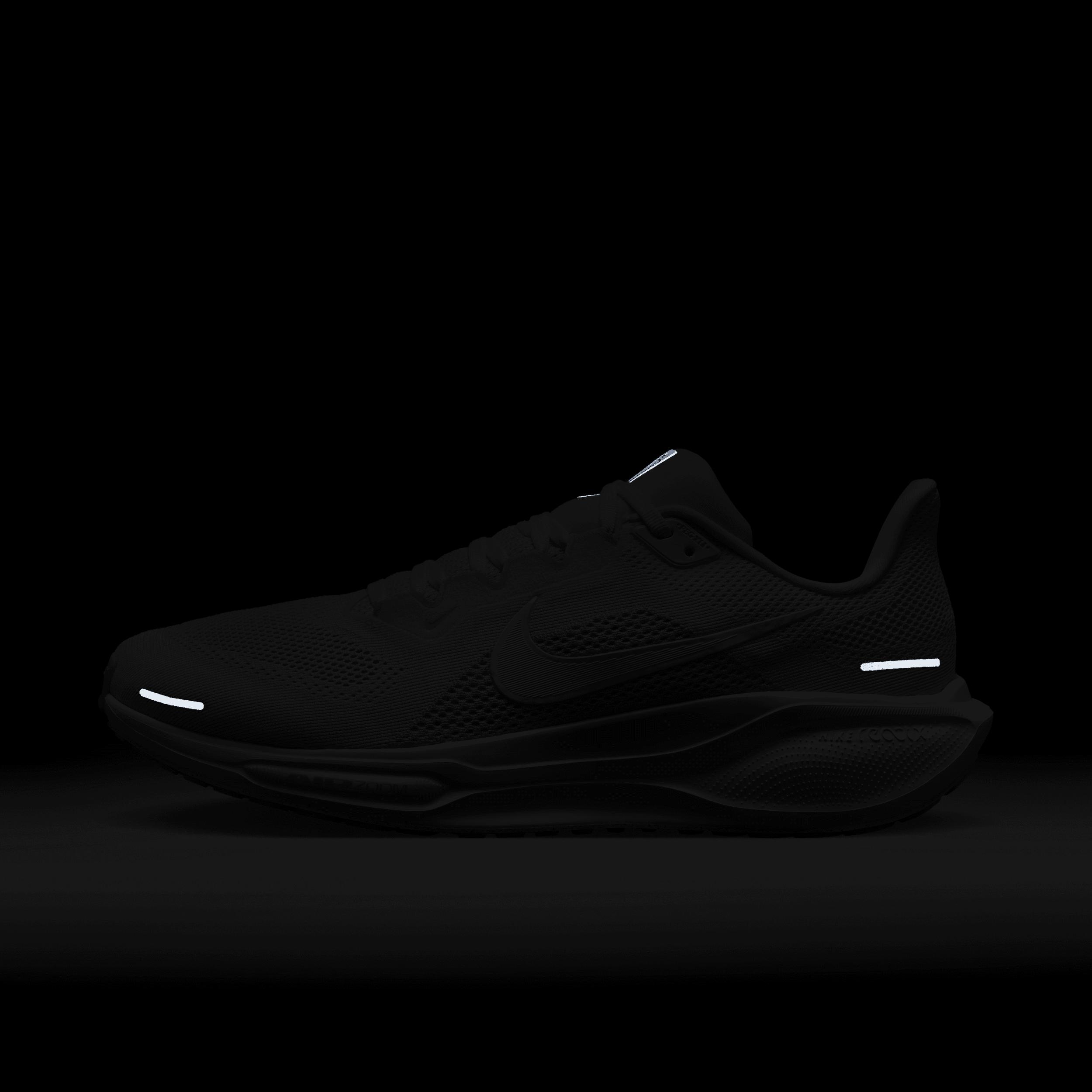 Nike Mens Nike Air Zoom Pegasus 41 - Mens Running Shoes White/Pure Platinum/White Product Image