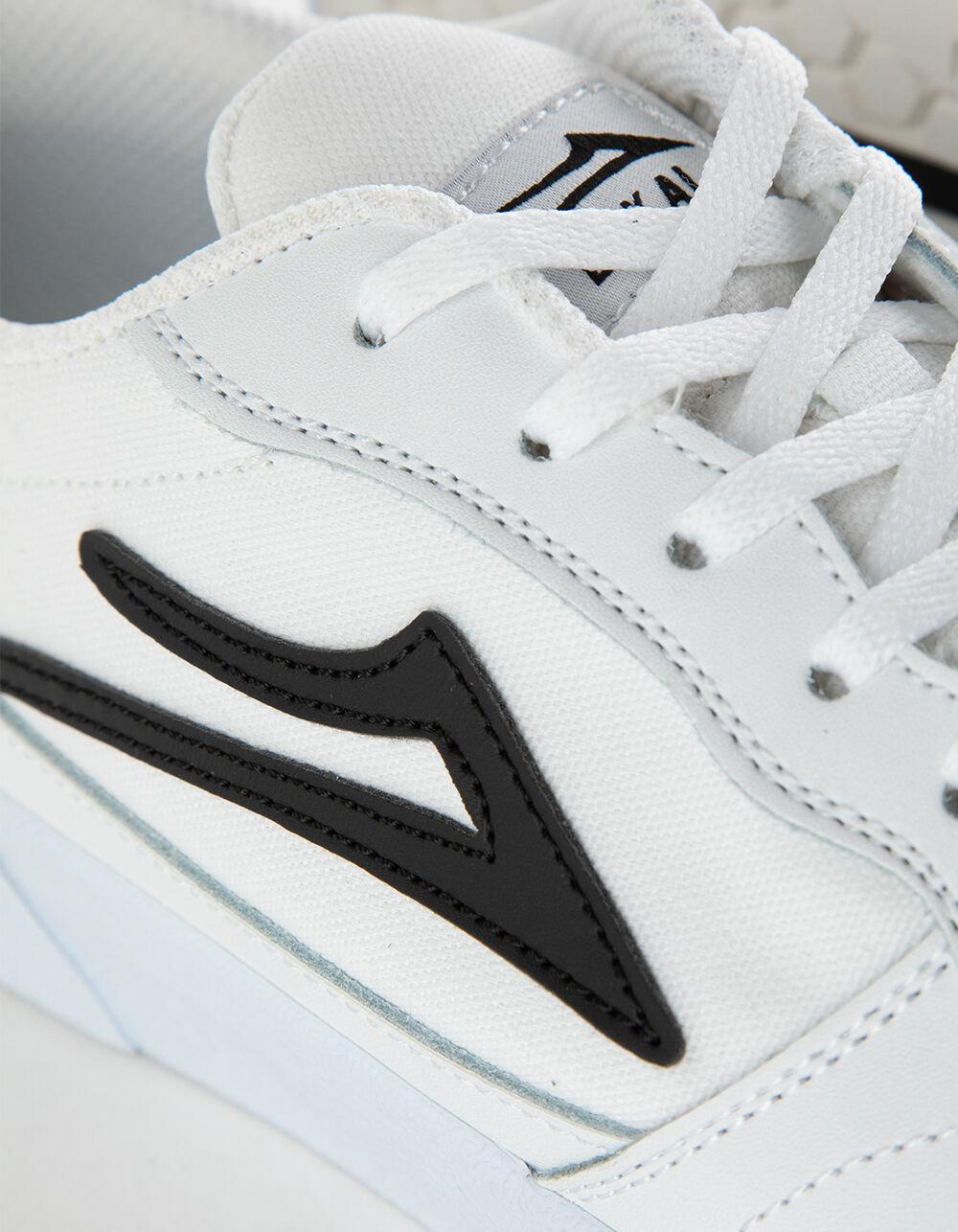 LAKAI Cambridge Mens Shoes - WHT/BLK Product Image