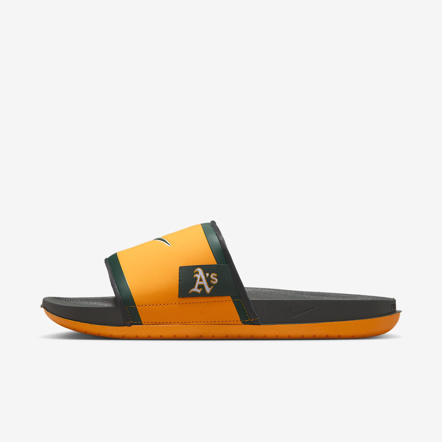 Nike Mens Offcourt (Oakland As) Offcourt Slides | FN2679-700 Product Image