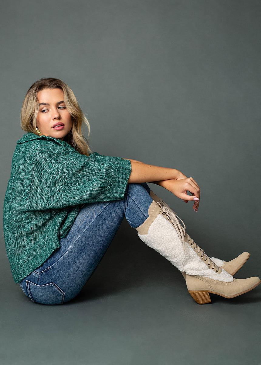 Kiko Tall Boots in Tan Female Product Image