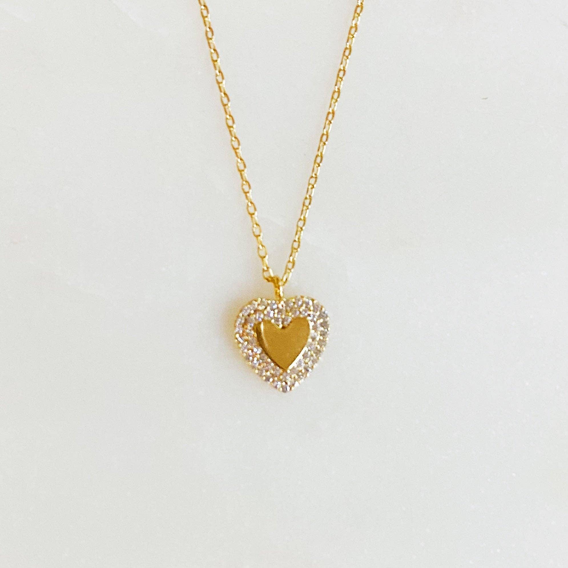 So Pretty Mini Heart Necklace Product Image