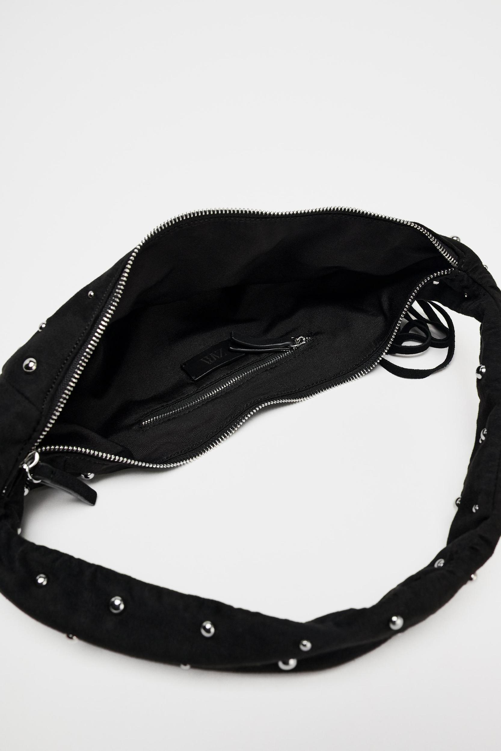 OVAL FRINGED STUDDED BAG Product Image