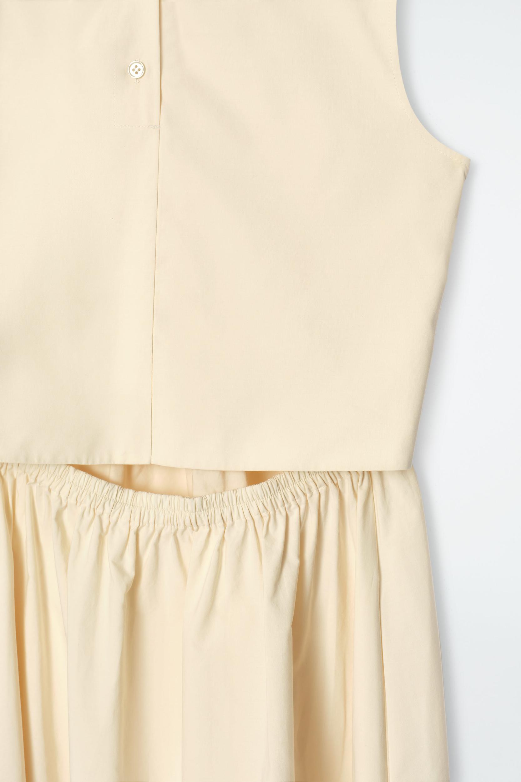 OPENBACK COTTON MAXI DRESS Product Image