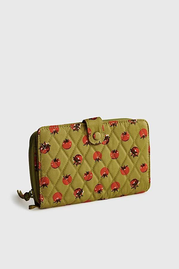 Vera Bradley Quilted Cotton Large Tab Wallet Womens at Urban Outfitters Product Image
