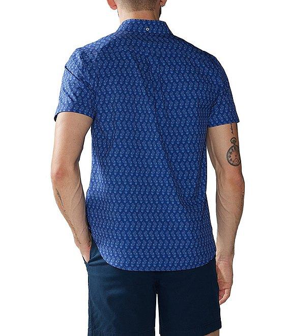 Chubbies Friday BreezeTech Allover Seahorse Print Short Sleeve Woven Shirt Product Image